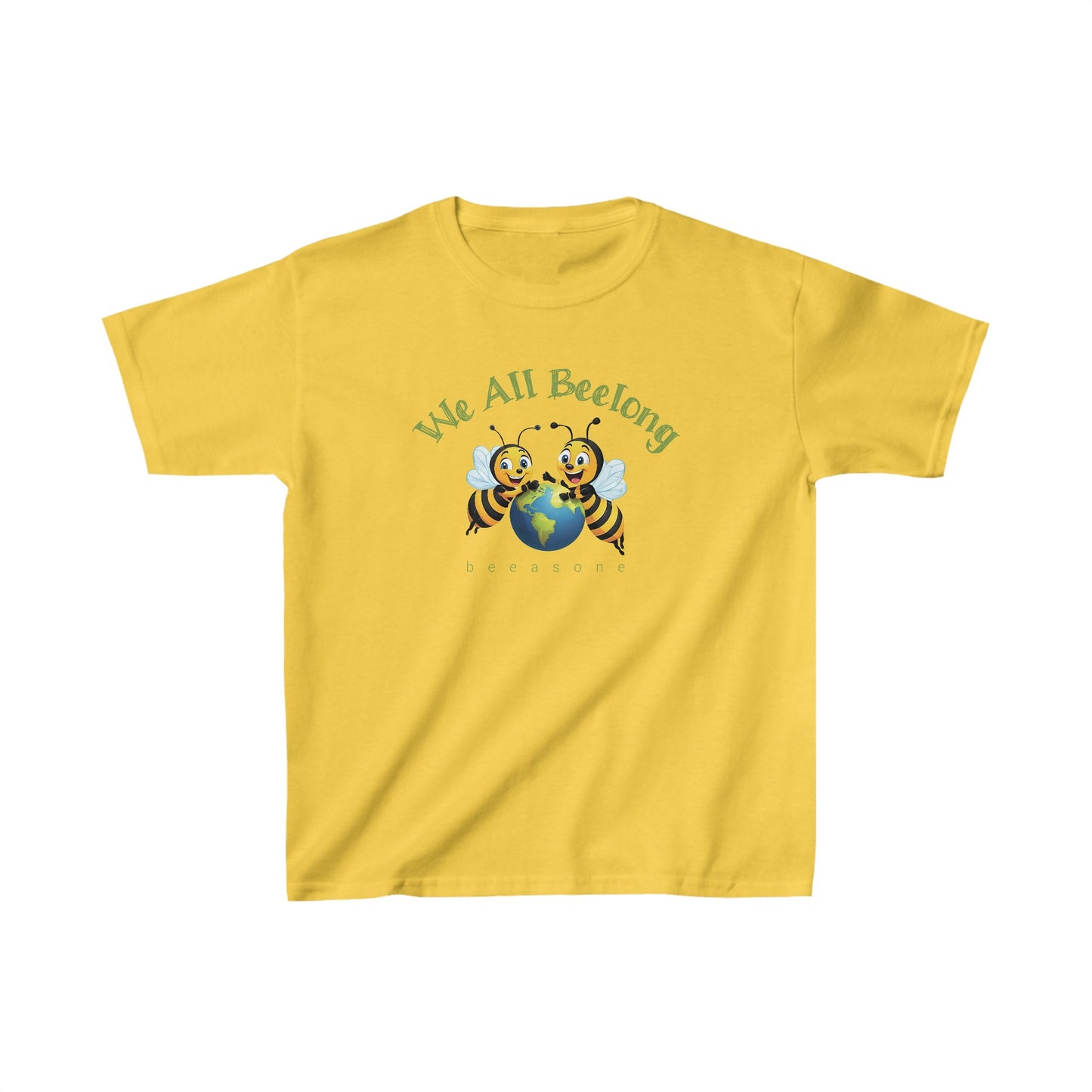 We all belong beeasone Kids tee - Heavy Cotton™ Tee available in 6 colors and diff sizes tshirt