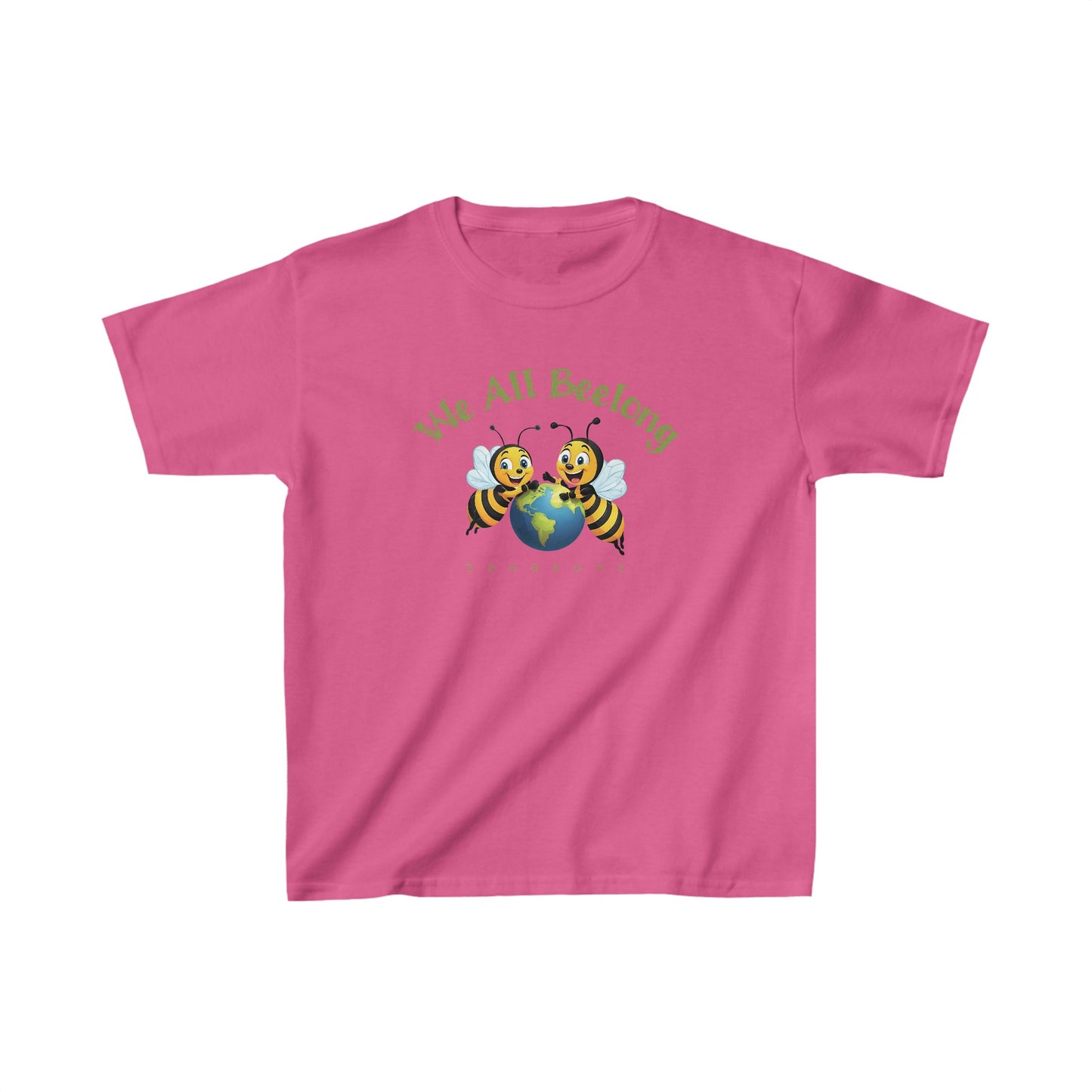 We all belong beeasone Kids tee - Heavy Cotton™ Tee available in 6 colors and diff sizes tshirt