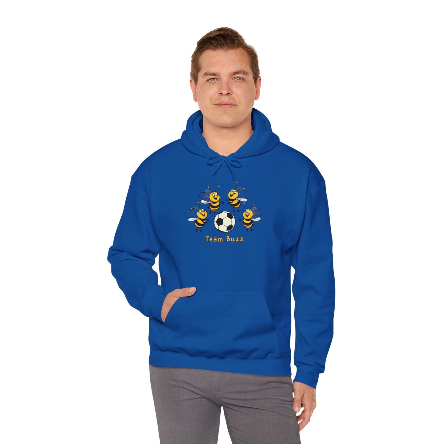 Soccer team gold beeasone Unisex Heavy Blend™ Hooded Sweatshirt