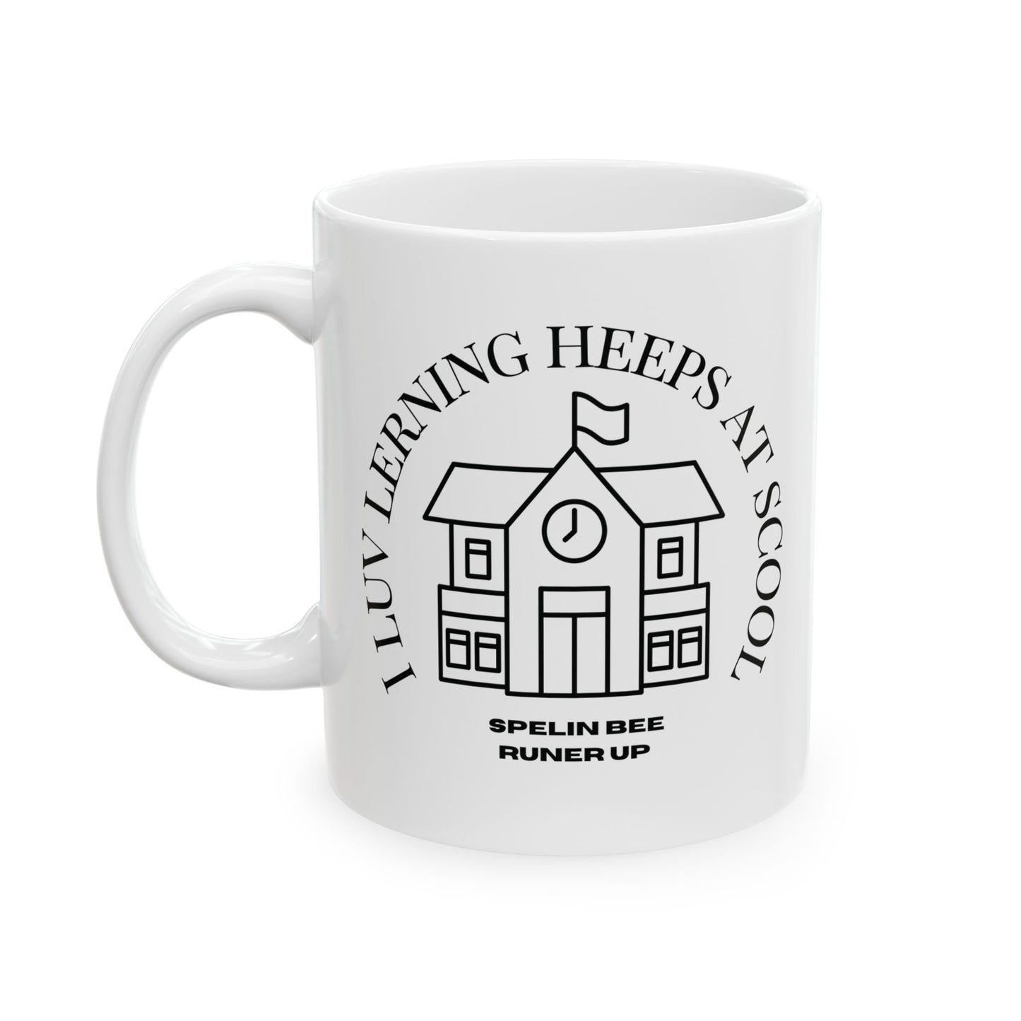 Scool Bee Spelling bee beeasone hot chocolate or rotten tomato mash mug - limit ted editon Numbar 2