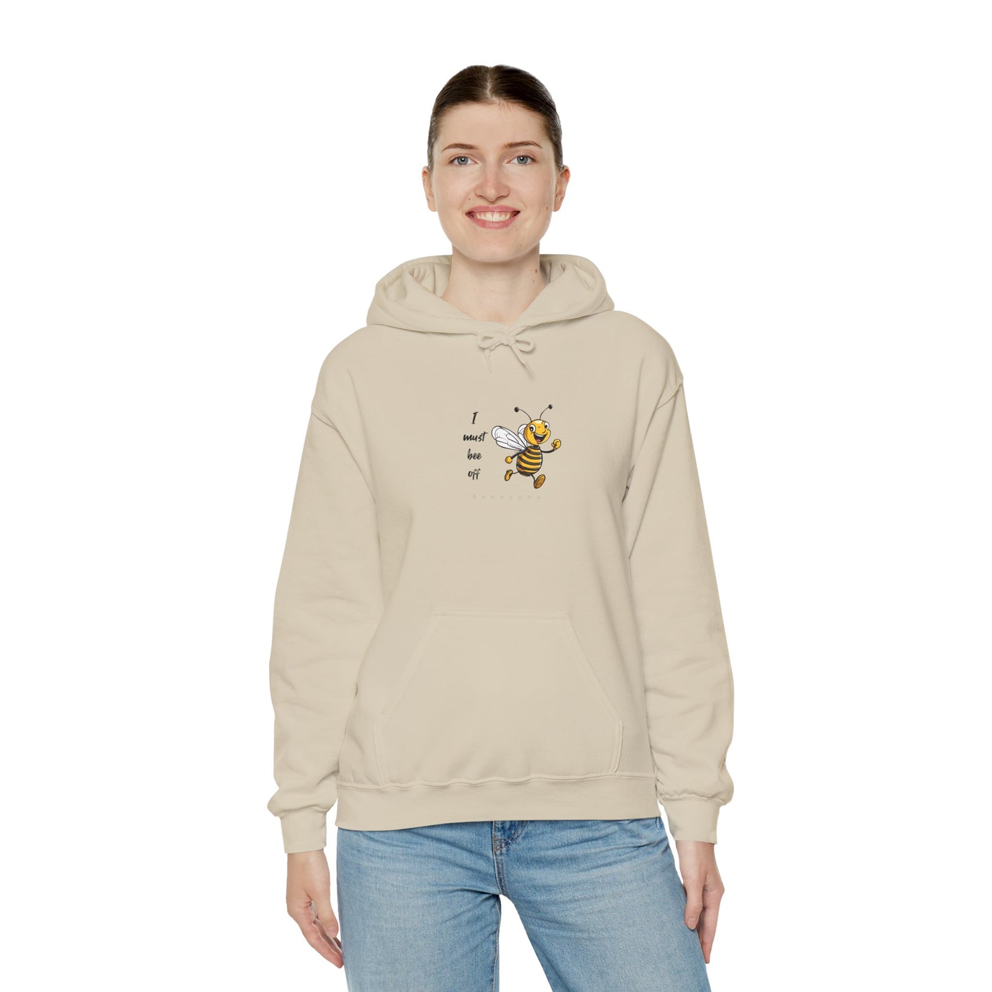 Hoodie - I must bee off beeasone Unisex Heavy Blend™ Hooded Sweatshirt