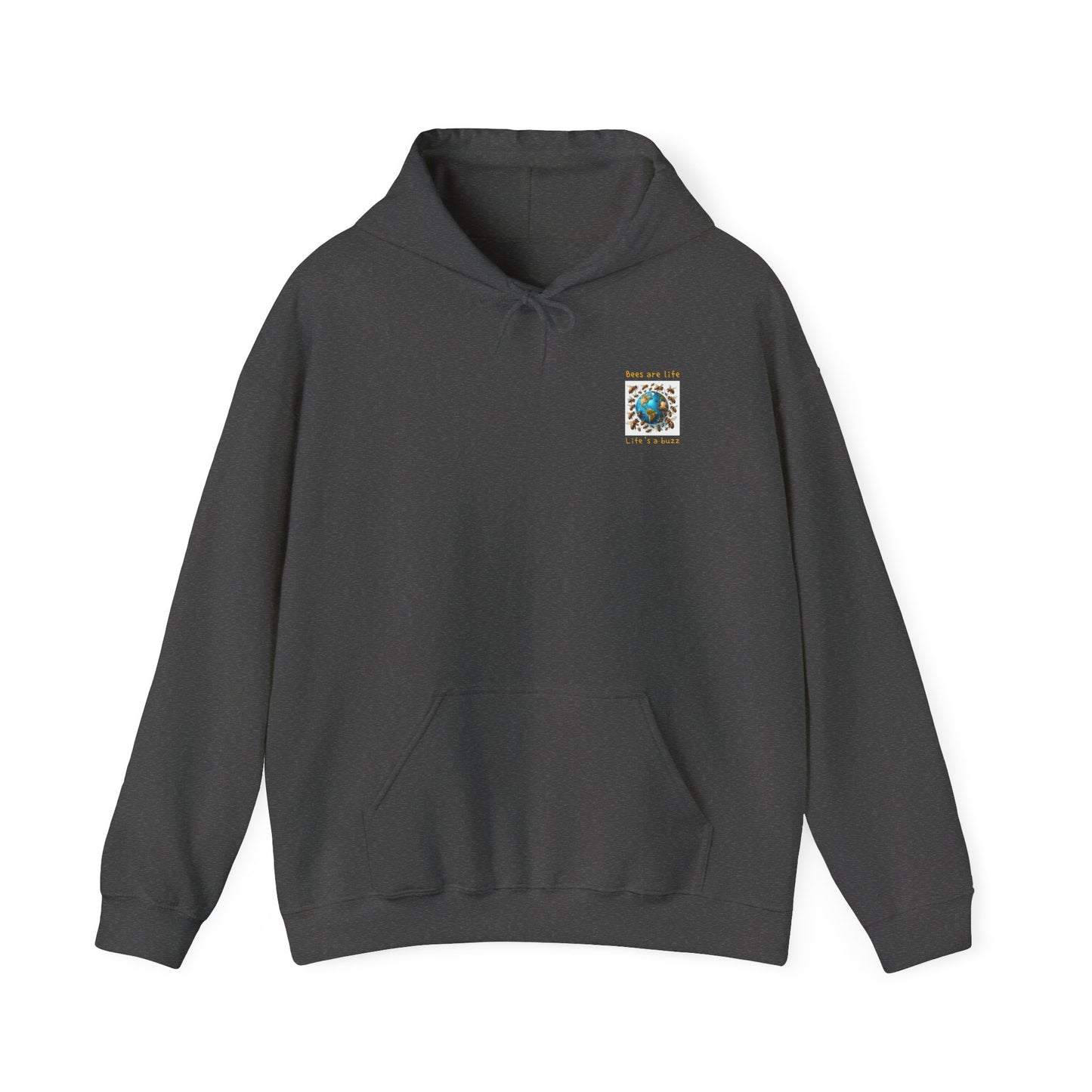 Bees are life. Life's a buzz beeasone Unisex Heavy Blend™ Hooded Sweatshirt
