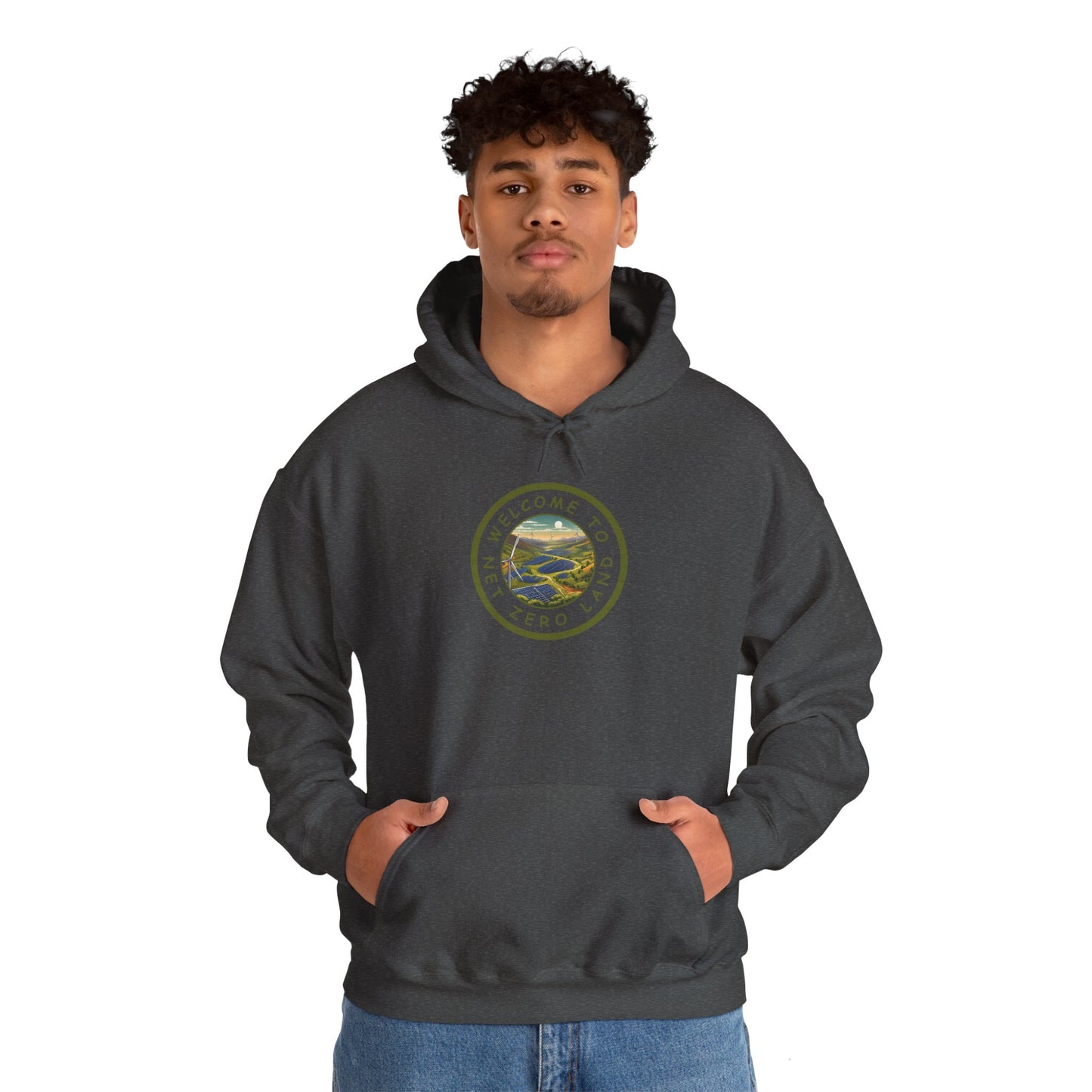Net Zero Land - v7 - MF Hoodie