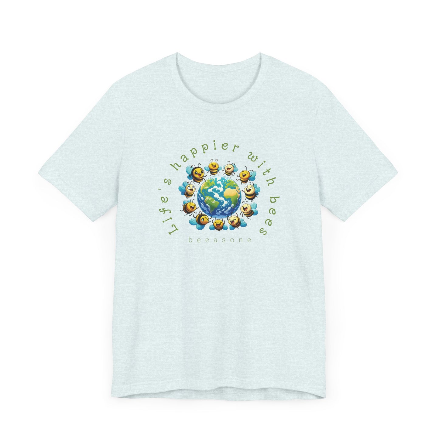 Life's happier with bees beeasone Unisex t-shirt - HOT HIT