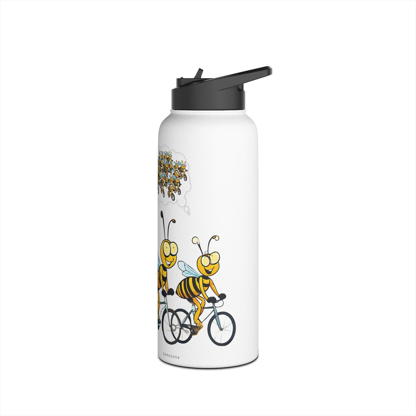 Who needs gold when i've got my honey beeasone Cycling stainless steel body Water Bottle with polypropylene lid BPA free tumbler Special edition