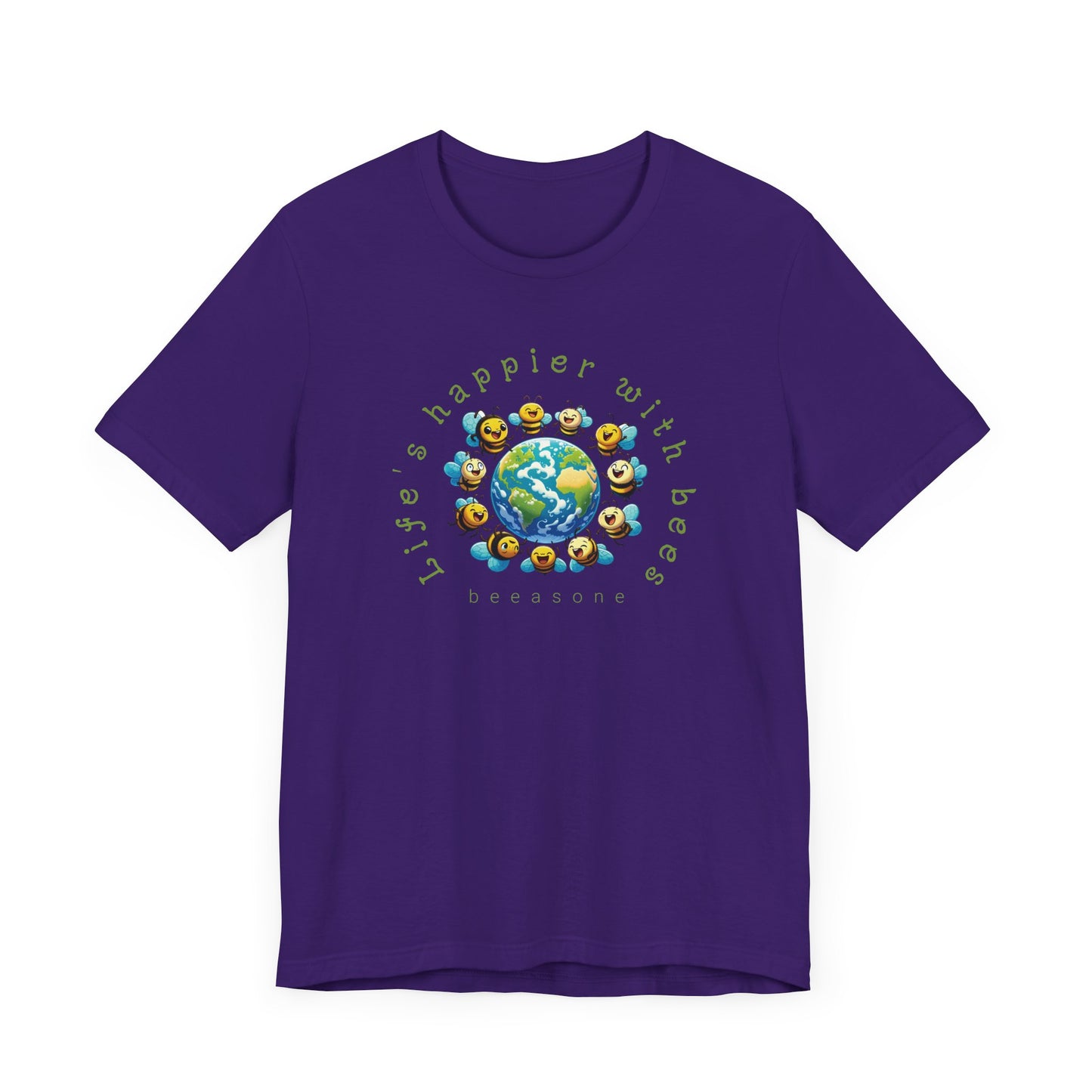 Life's happier with bees beeasone Unisex t-shirt - HOT HIT