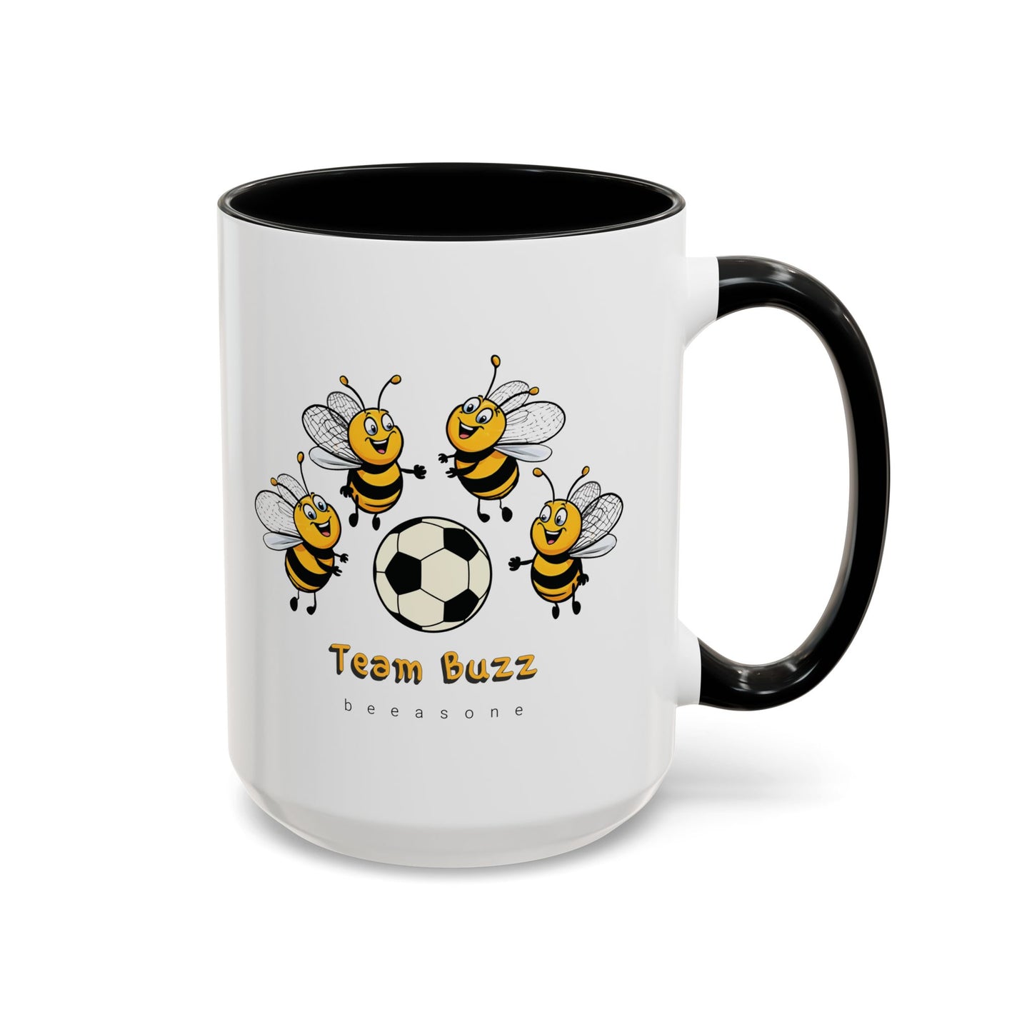 Soccer beeasone Hot Chocolate or Coffee Mug (select from 11oz or 15oz lead and BPA Free mugs) Blue Skateboard
