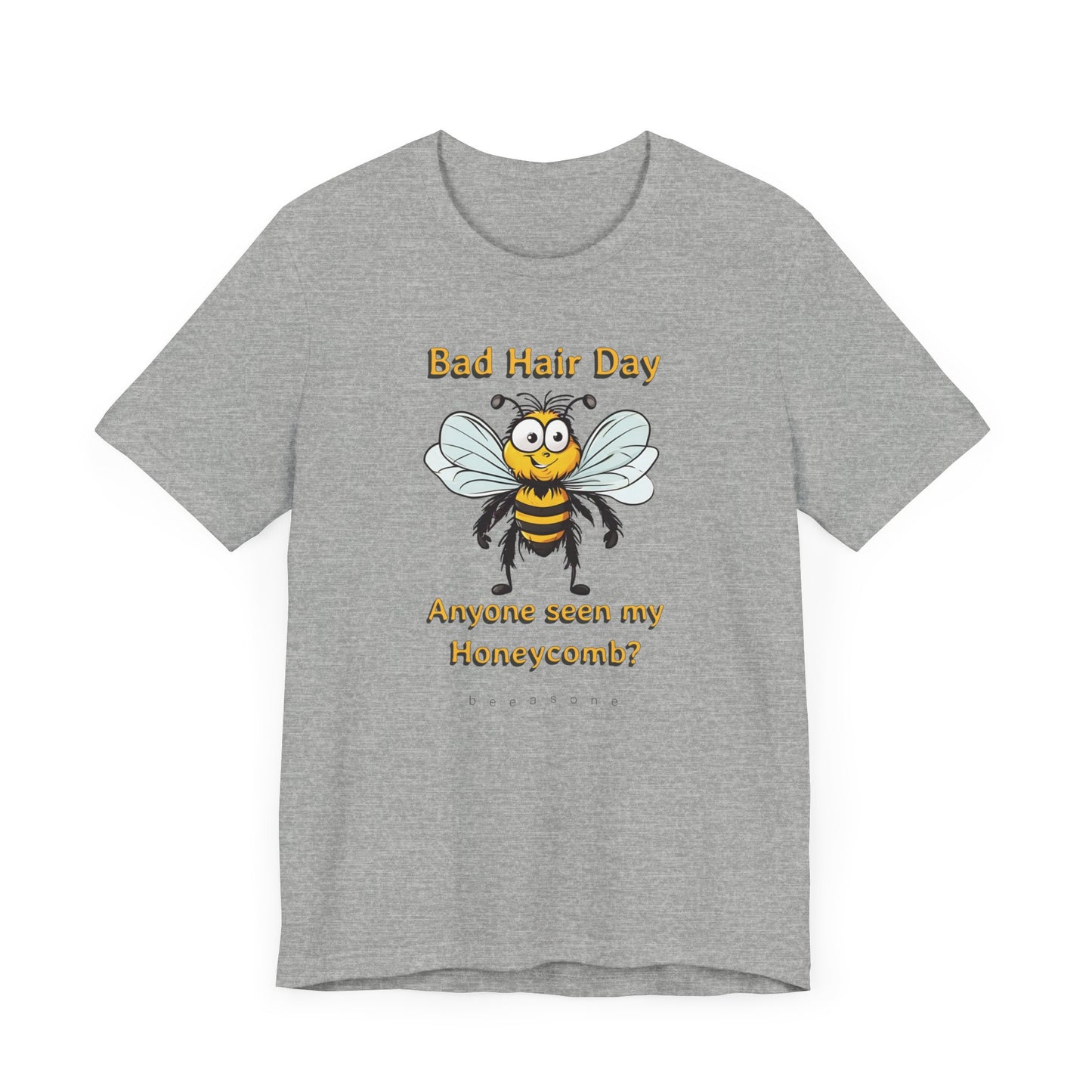 Bad Hair Day beeasone MF Jersey Short Sleeve with dual side seams to hold shape for longer t-shirt
