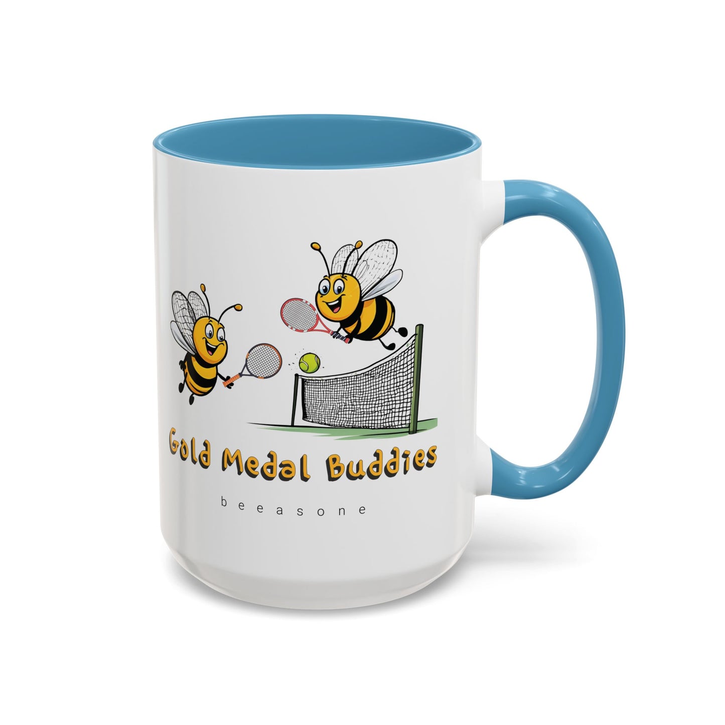Gold medal tennis buddies Coffee Mug 11oz (325mls) or 15oz (443mls)