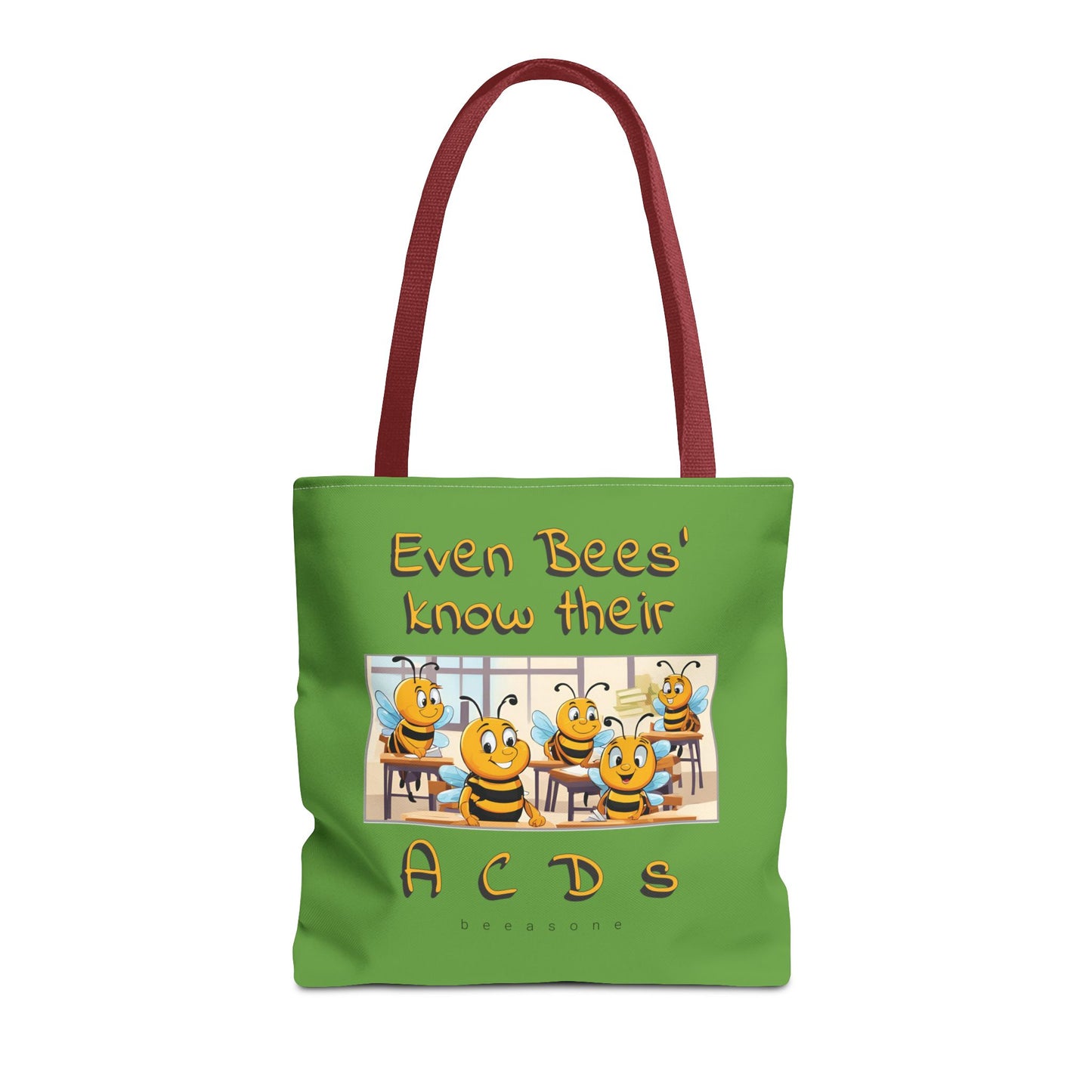 Even bees know their A C D s beeasone stylish Tote Bag Special Spelling Bee Promotion