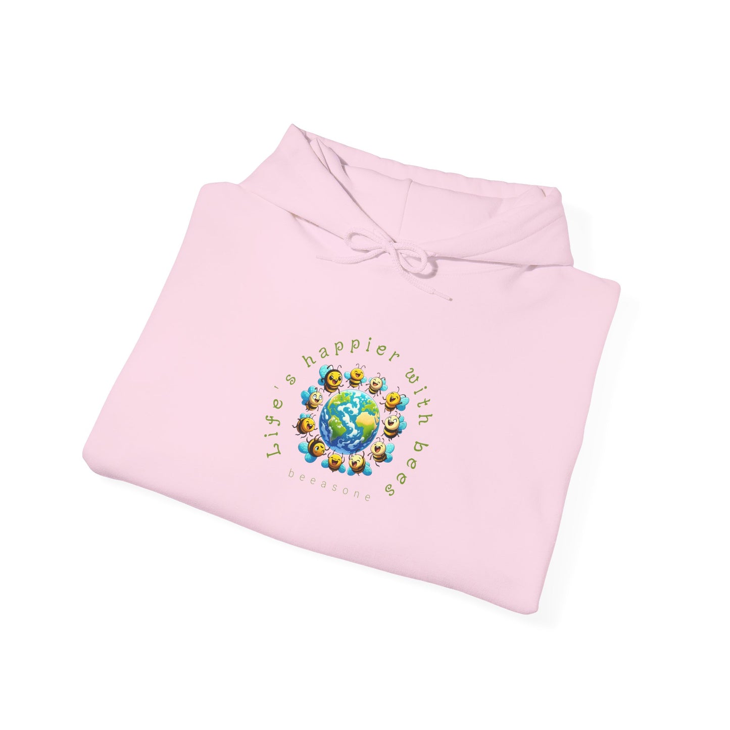 Life's Happier beeasone Unisex Heavy Blend™ Hooded Sweatshirt