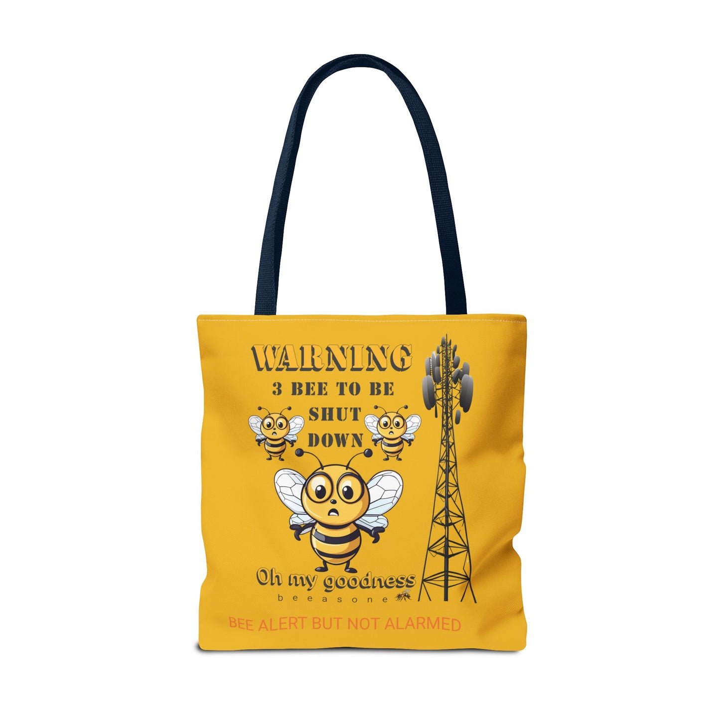 WARNING 3 Bee to be shut down beeasone stylish Tote Bag