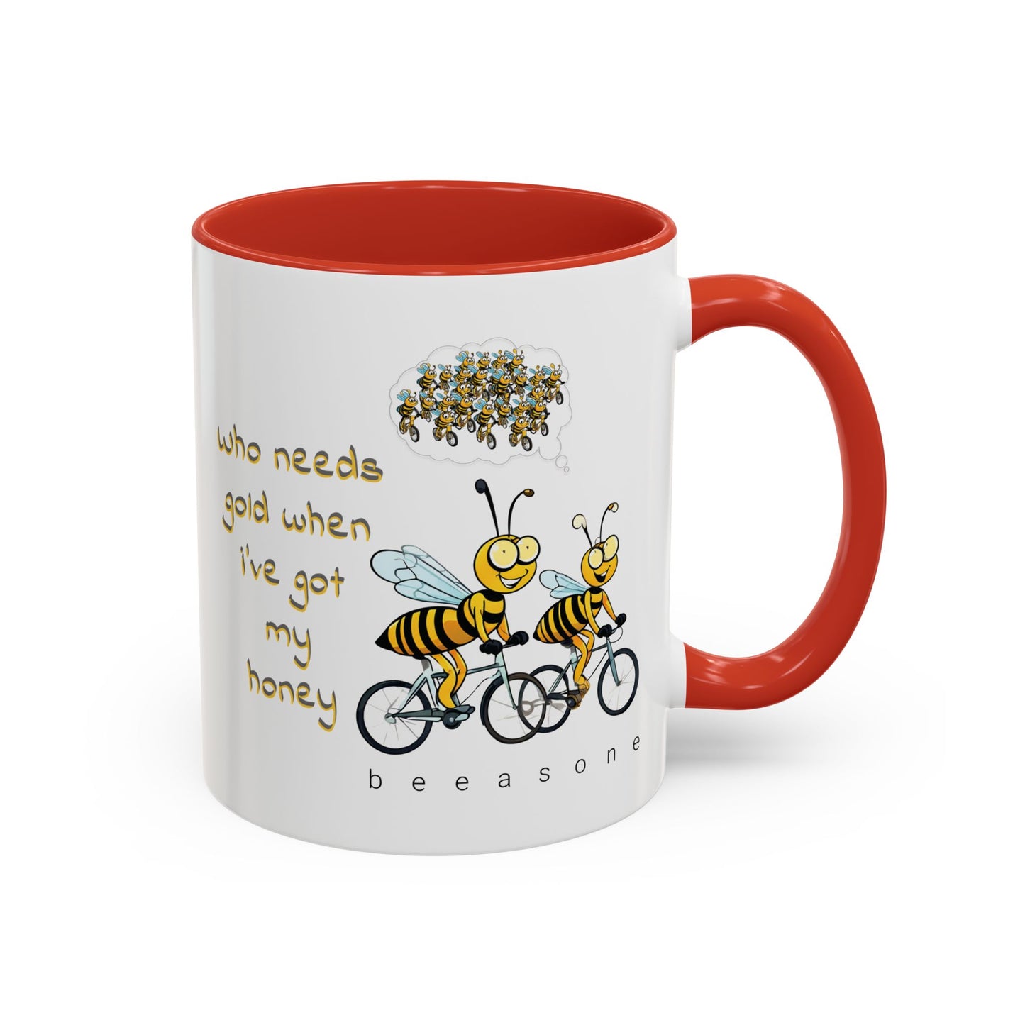 I've got my honey Gold beeasone Coffee Mug 11oz (325mls) or 15oz (443mls)