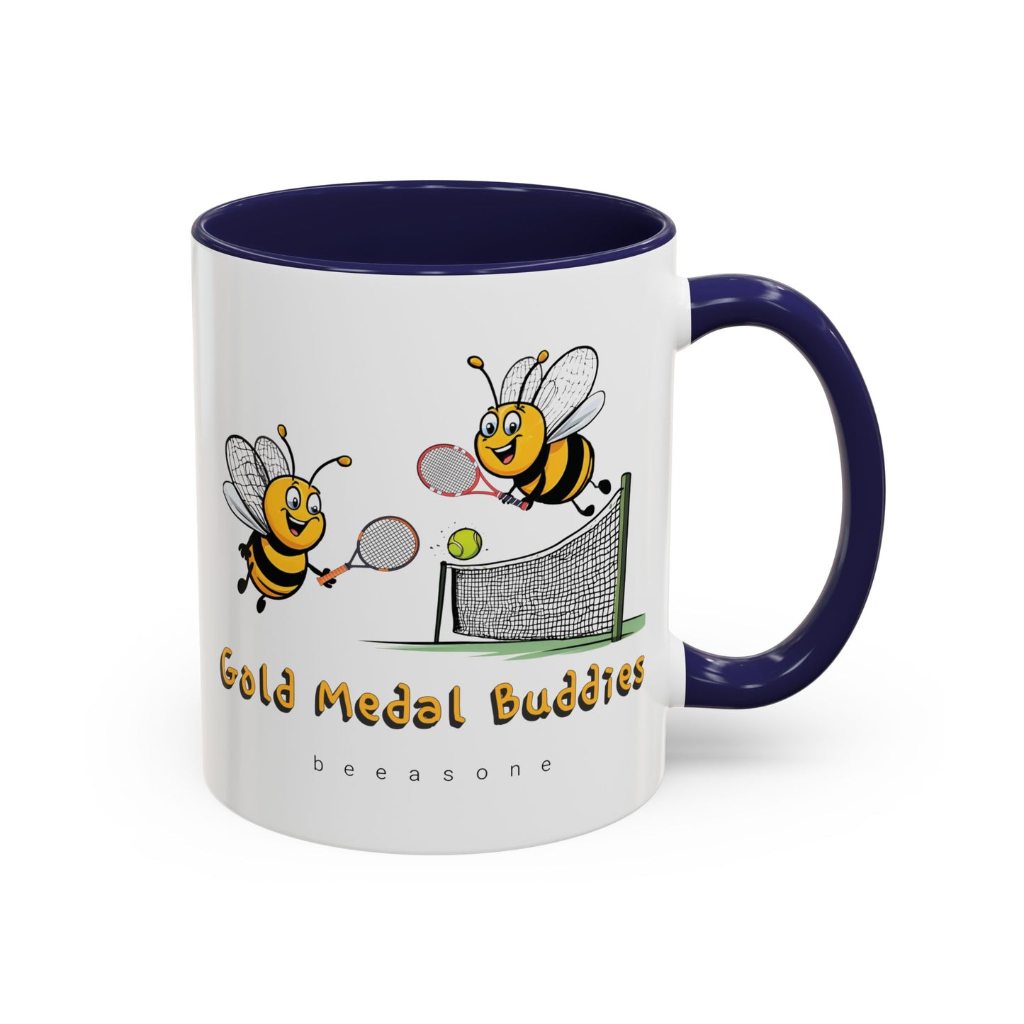 Gold medal tennis buddies Coffee Mug 11oz (325mls) or 15oz (443mls)