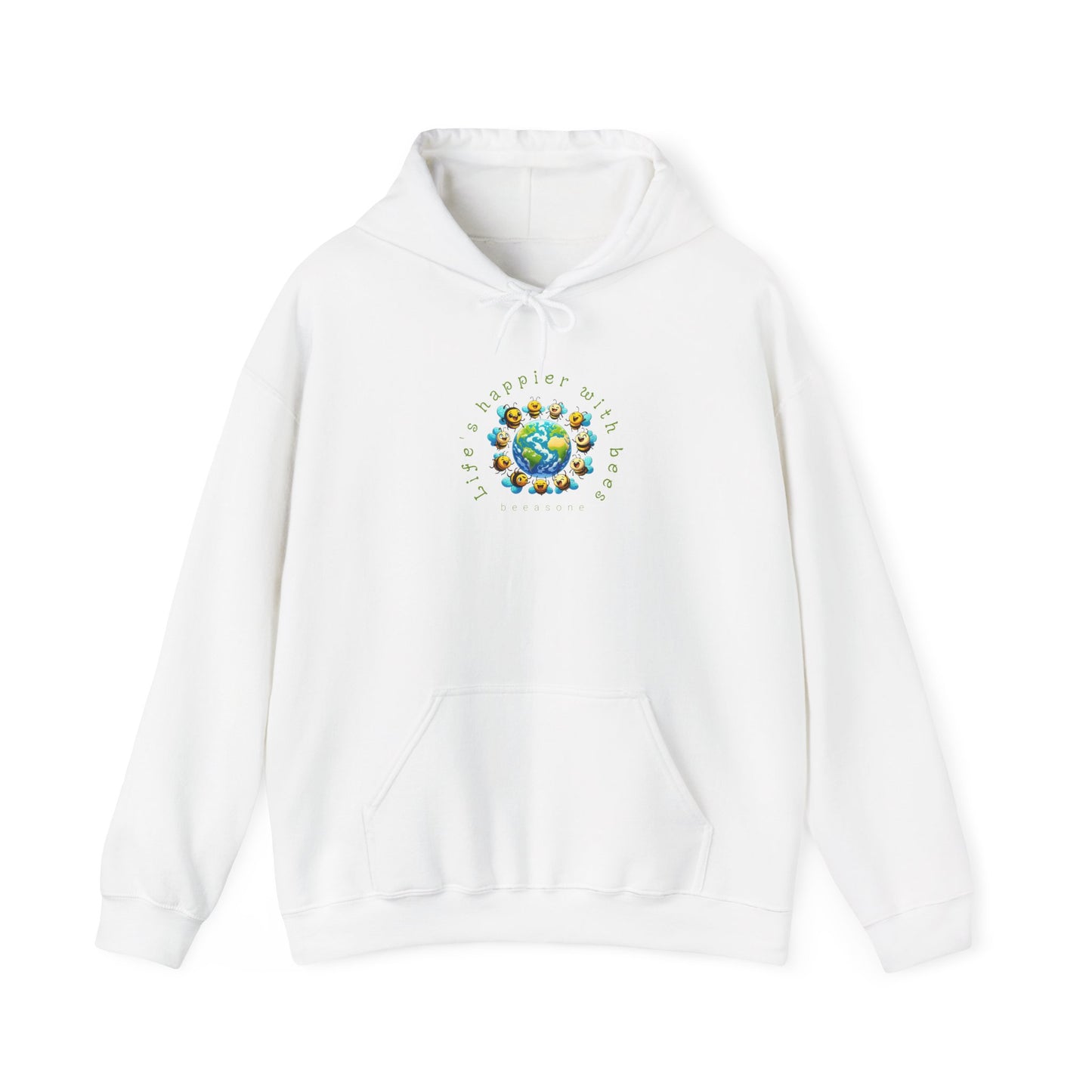 Life's Happier beeasone Unisex Heavy Blend™ Hooded Sweatshirt