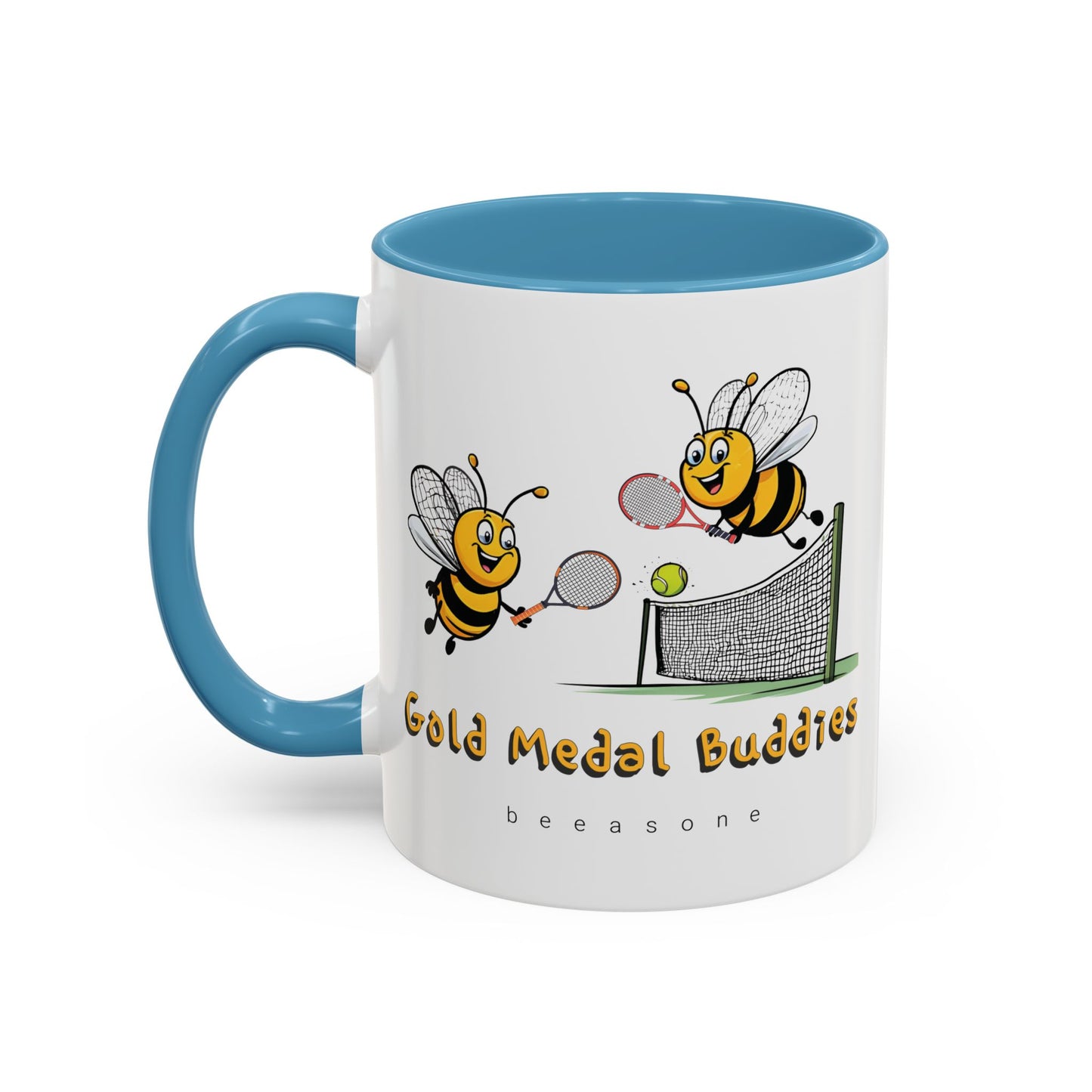 Gold medal tennis buddies Coffee Mug 11oz (325mls) or 15oz (443mls)