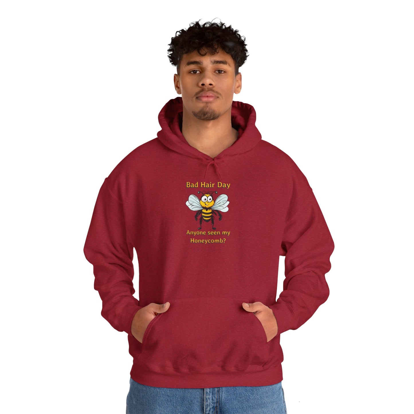 Bad Hair Day beeasone Unisex Heavy Blend™ Hooded Sweatshirt