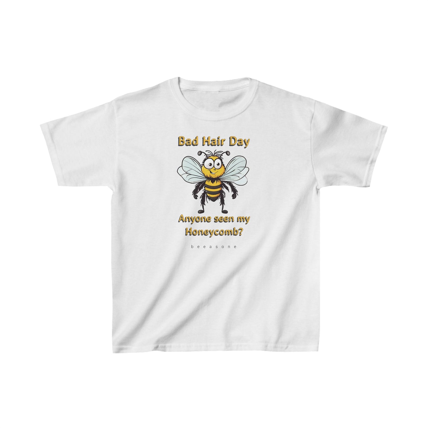 Bad Hair Day beeasone Kids tee - Heavy Cotton™ Tee available in 6 colors and diff sizes tshirt