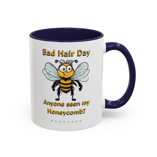 Bad hair day beeasone Hot Chocolate or Coffee Mug 11oz (325mls) or 15oz (443mls)