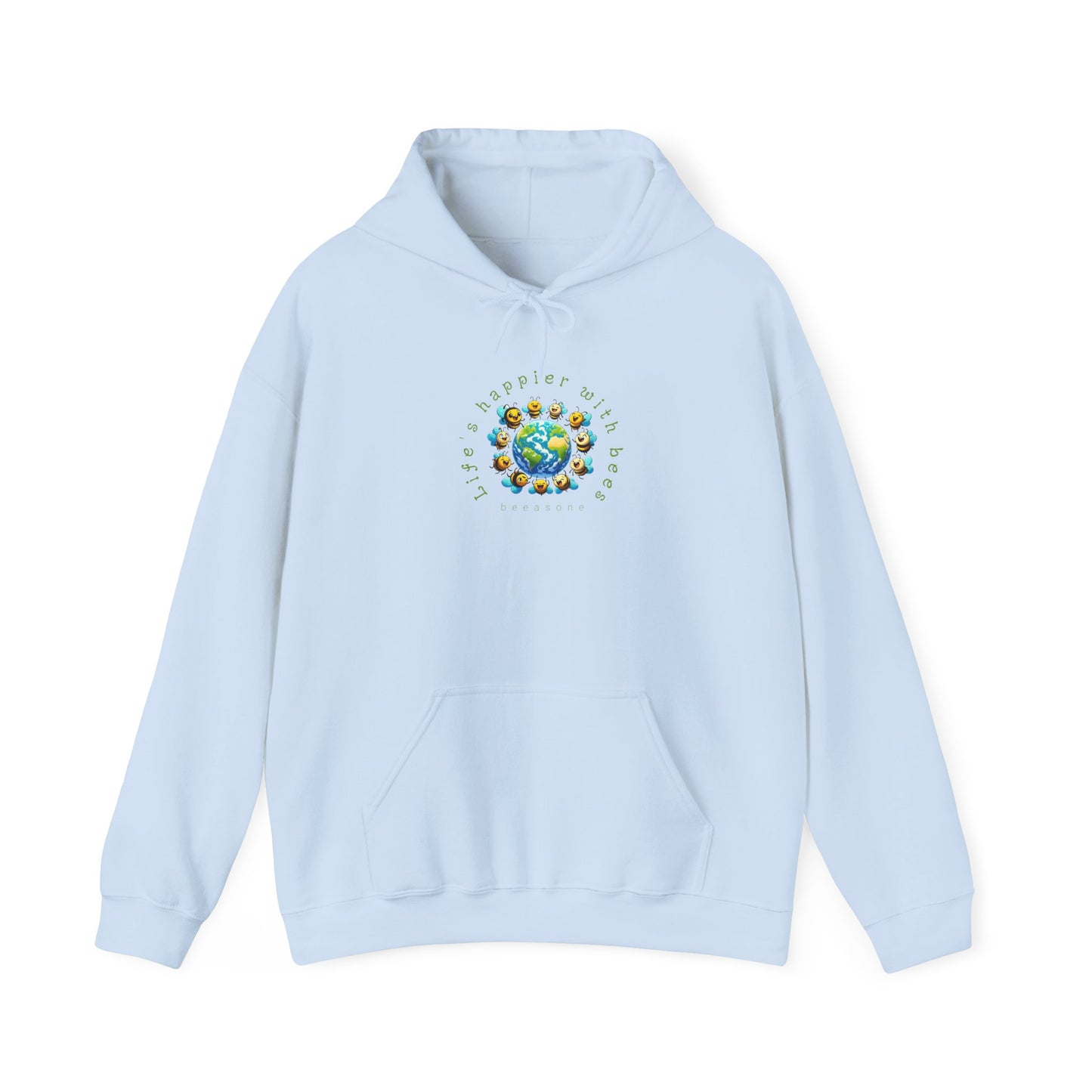 Life's Happier beeasone Unisex Heavy Blend™ Hooded Sweatshirt