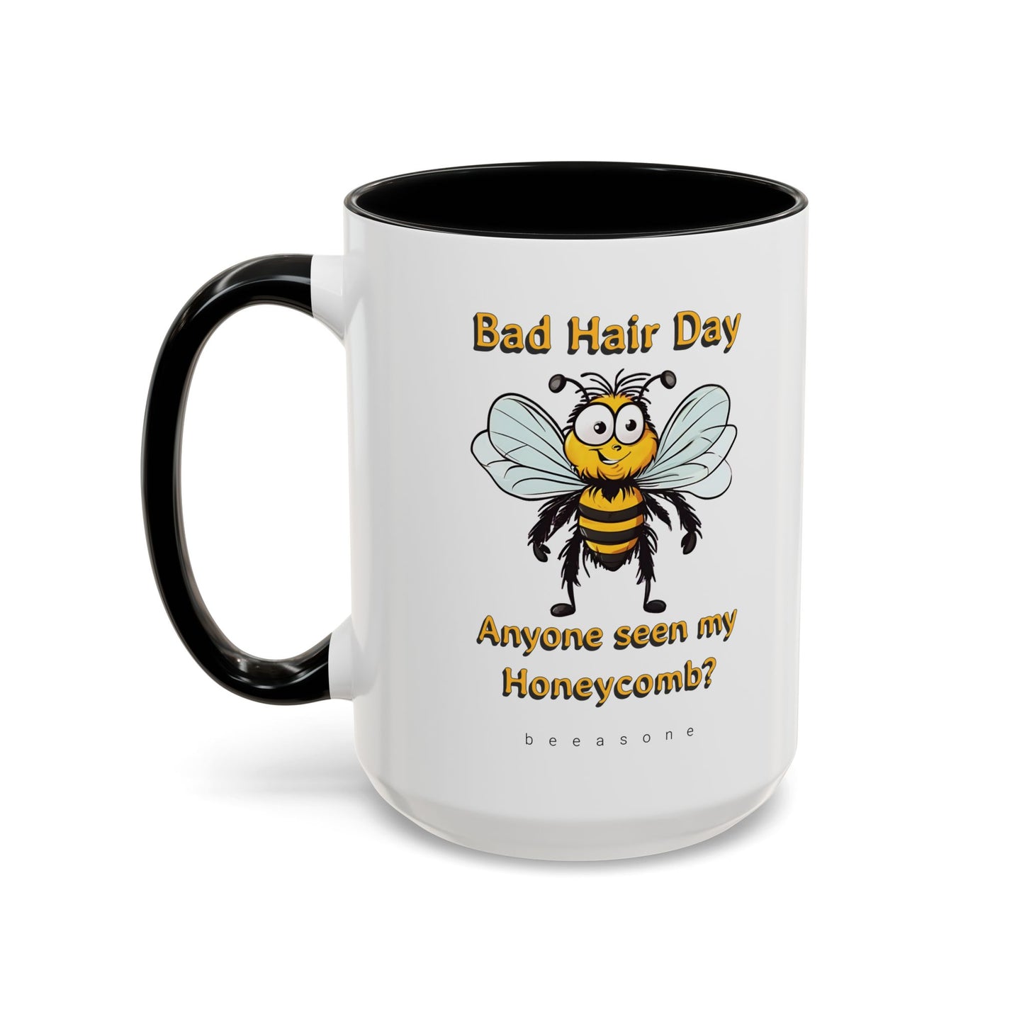 Bad hair day beeasone Hot Chocolate or Coffee Mug 11oz (325mls) or 15oz (443mls)