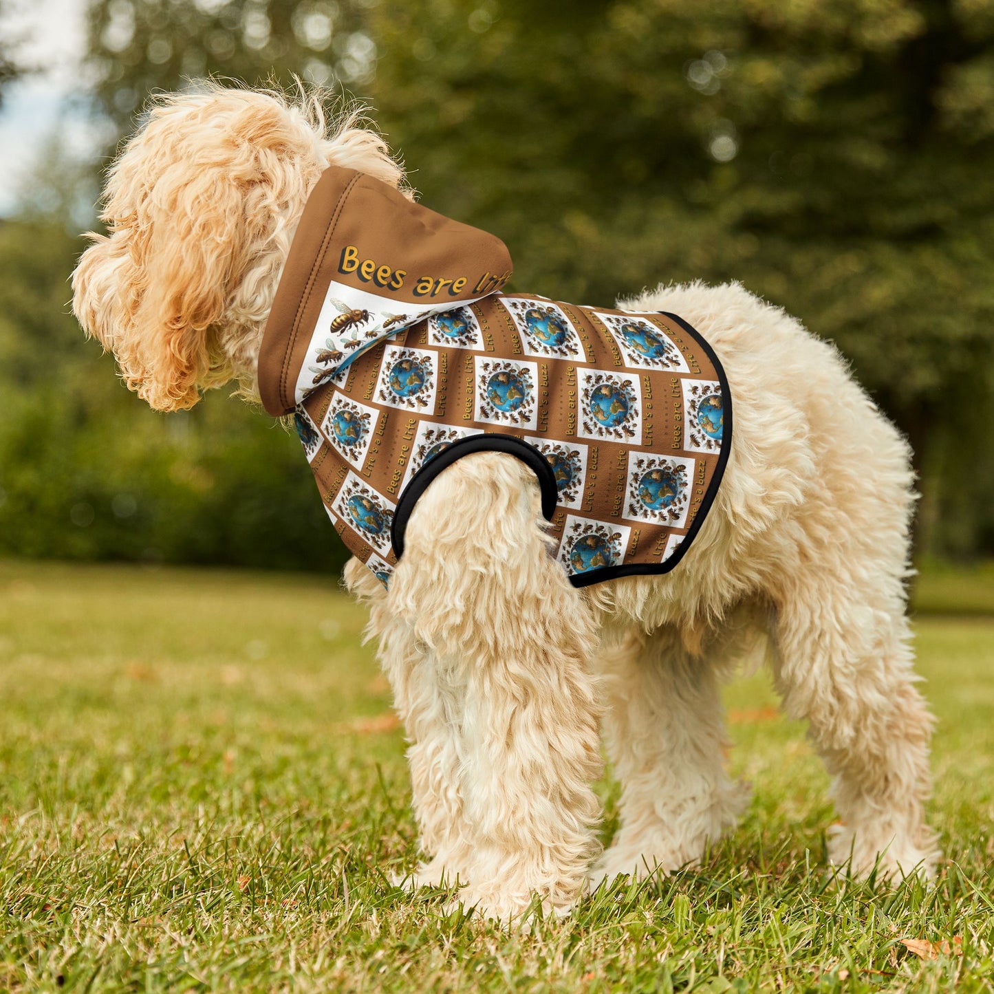 Pet Hoodie - Bees are life - life's a buzz