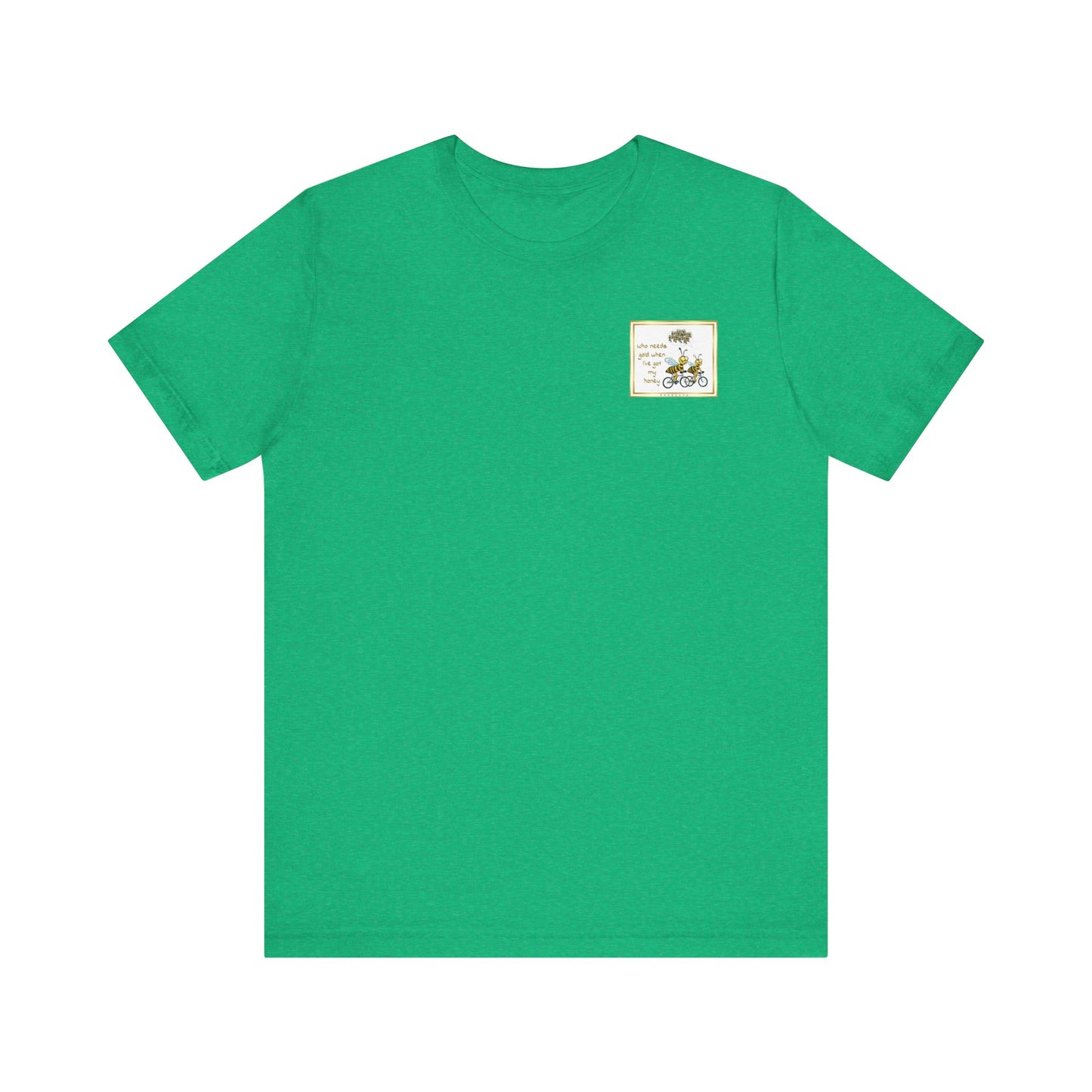 Who needs gold cycling beeasone Unisex Jersey Short Sleeve with dual side seams to hold shape for longer t-shirt