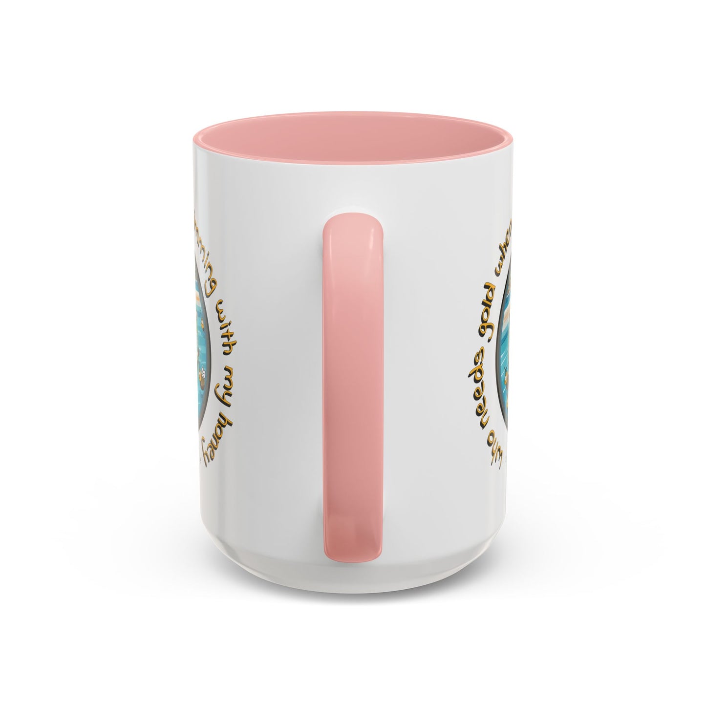 HOW COOOOOL - Swimming with your honey beeasone Hot Chocolate or Coffee Mug