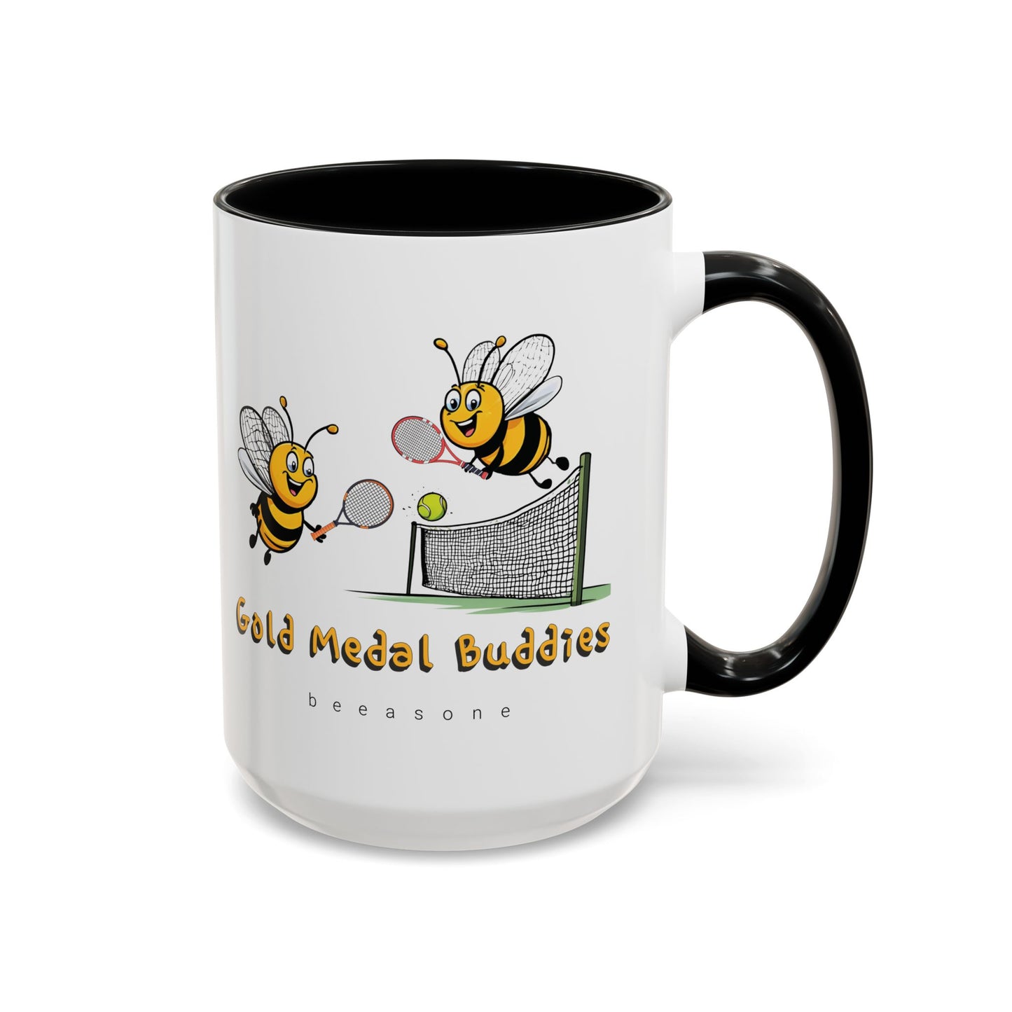 Gold medal tennis buddies Coffee Mug 11oz (325mls) or 15oz (443mls)
