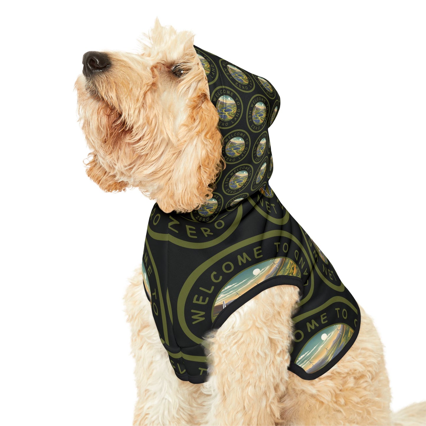 Pet Hoodie - Welcome to Net Zero Land v7