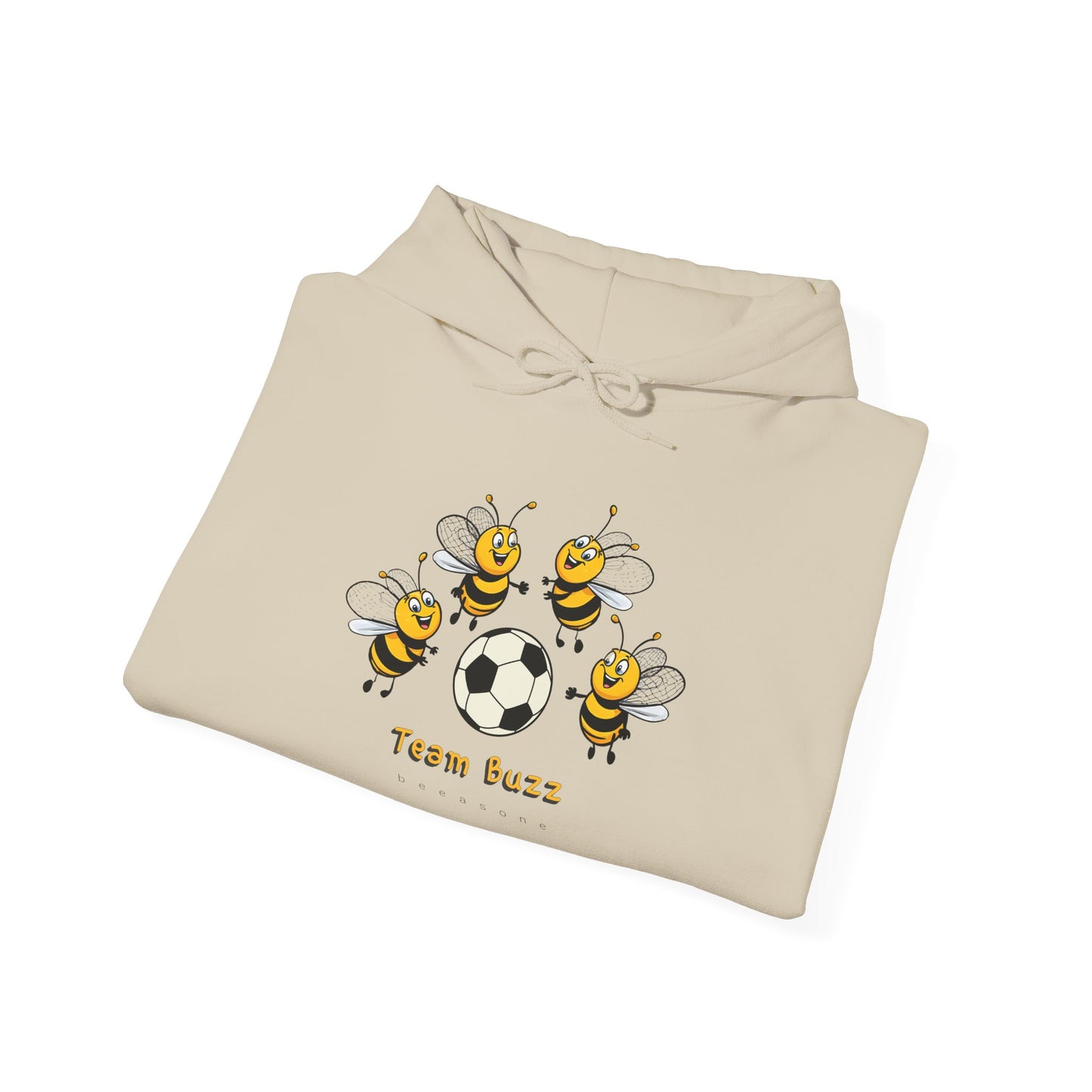 Soccer team gold beeasone Unisex Heavy Blend™ Hooded Sweatshirt