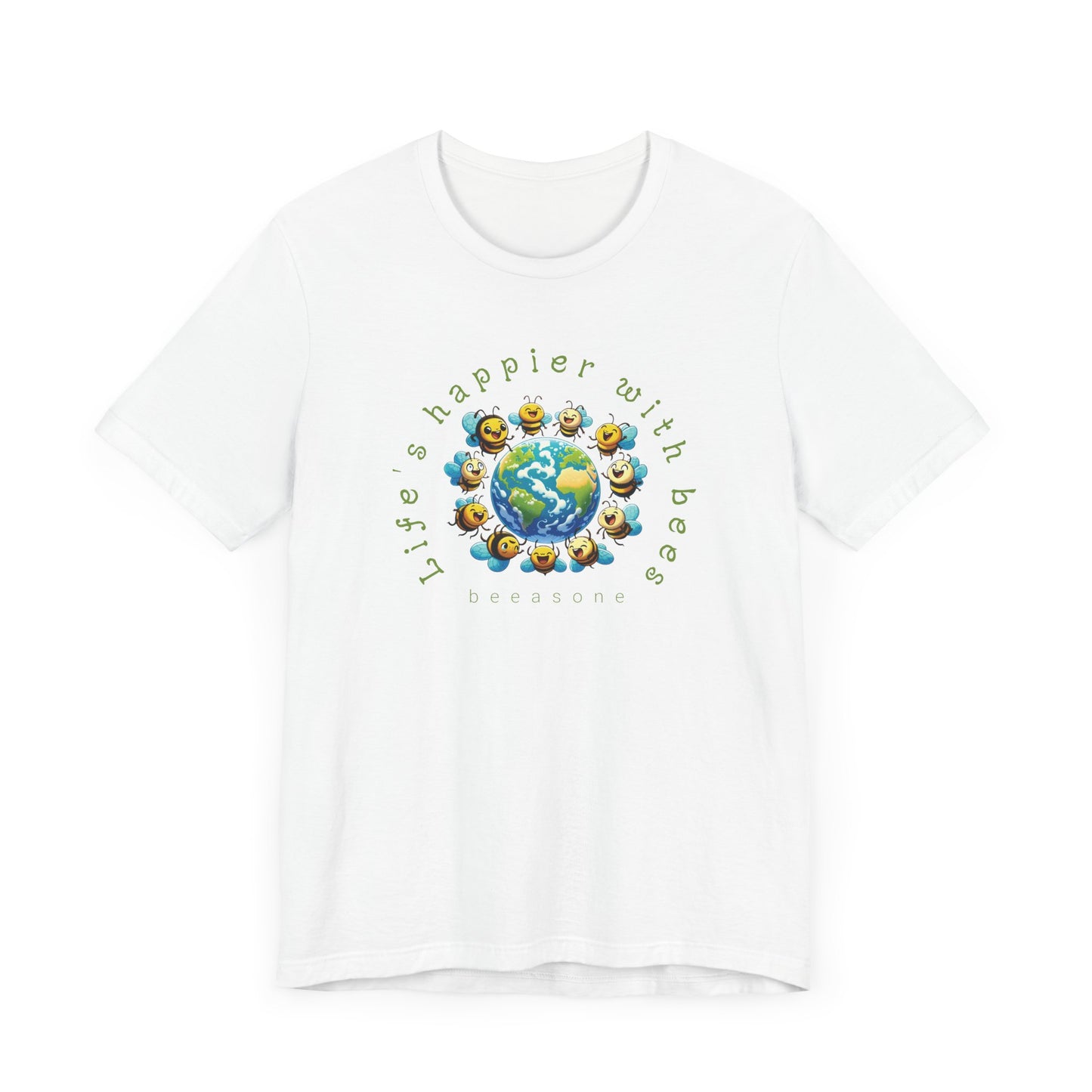 Life's happier with bees beeasone Unisex t-shirt - HOT HIT