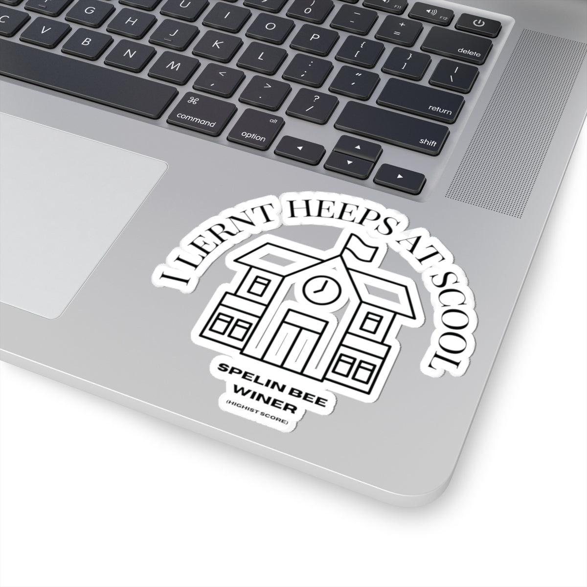 Scool Spelling bee beeasone sticker - limit ted editon Numbar 1