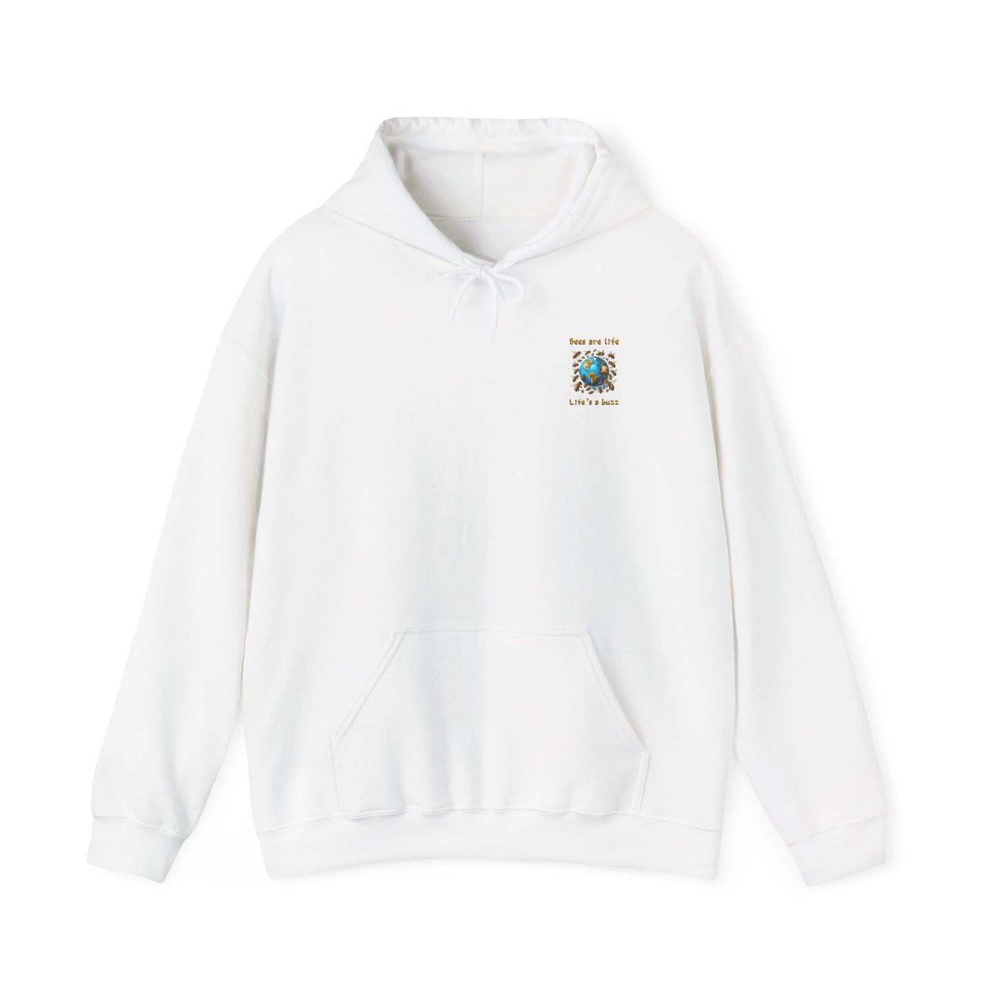 Bees are life. Life's a buzz beeasone Unisex Heavy Blend™ Hooded Sweatshirt