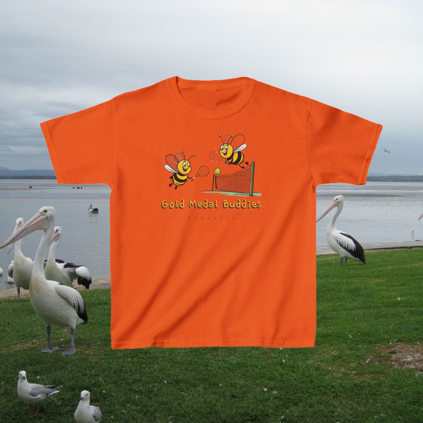 Tennis beeasone Kids tee - Heavy Cotton™ Tee available in 6 colors and diff sizes tshirt