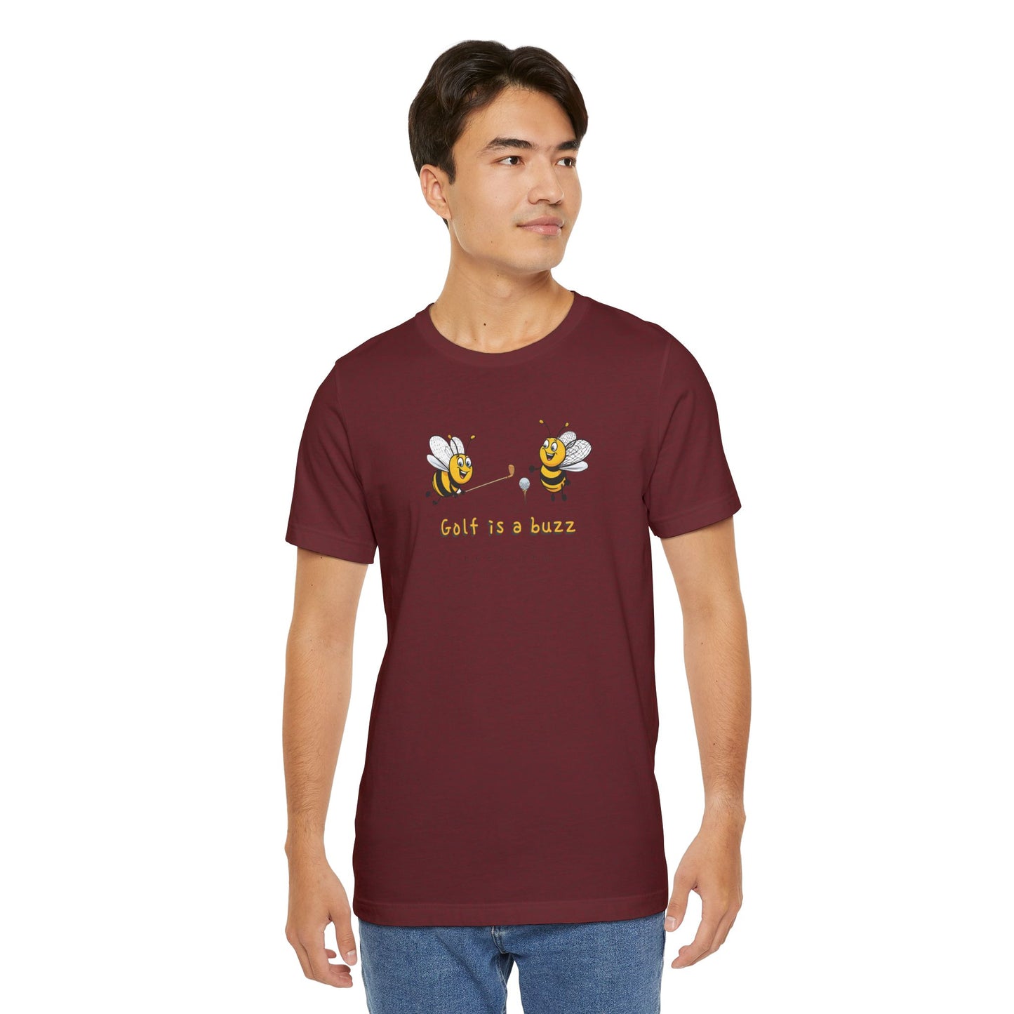 Golf is a buzz beeasone Unisex Jersey T-Shirt