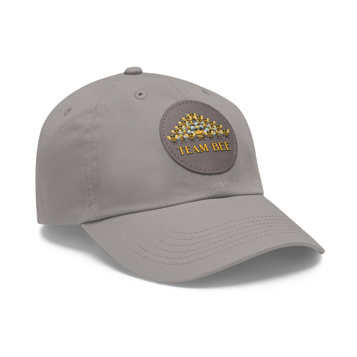 Team Bee Cool beeasone Hat with round leather patch