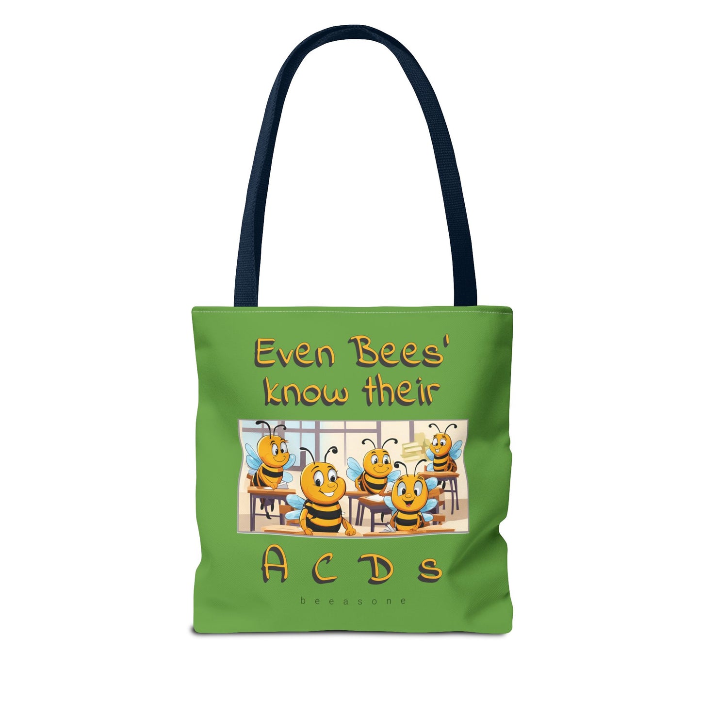 Even bees know their A C D s beeasone stylish Tote Bag Special Spelling Bee Promotion