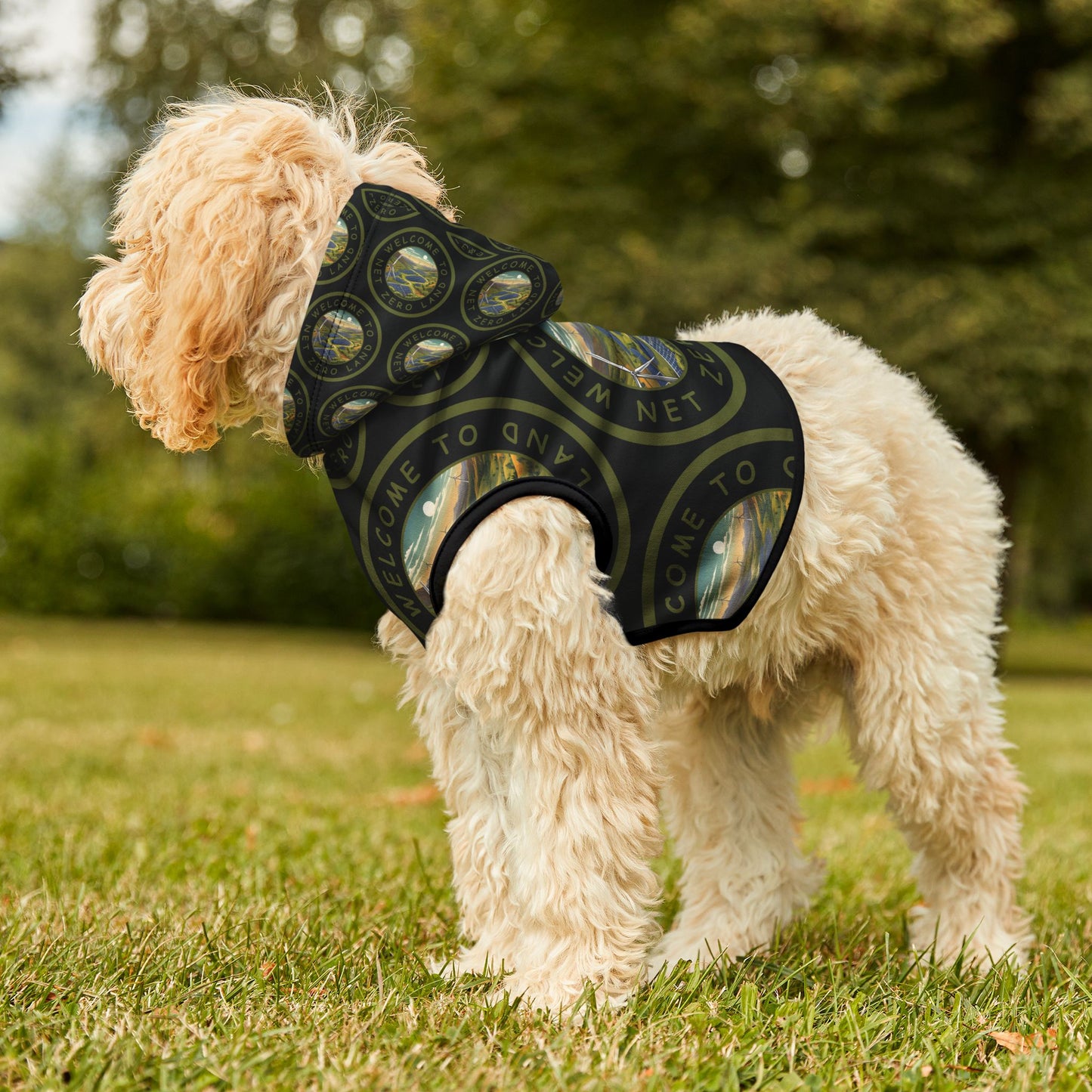 Pet Hoodie - Welcome to Net Zero Land v7
