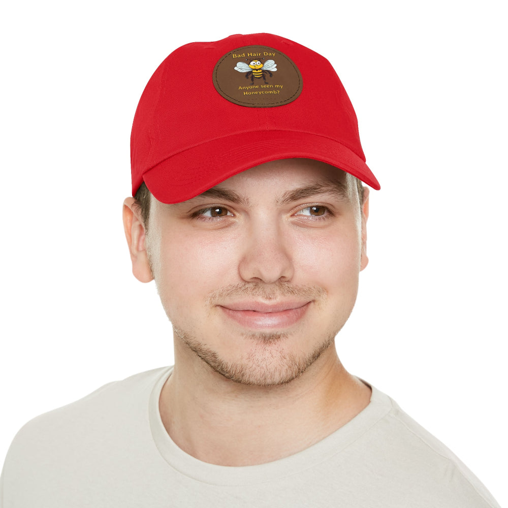 Anyone seen my honeycomb beeasone Hat with round leather patch