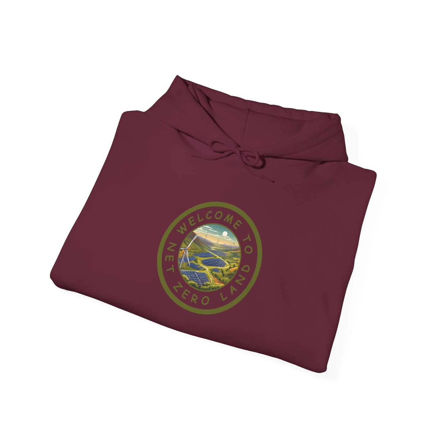 Net Zero Land - v7 - MF Hoodie