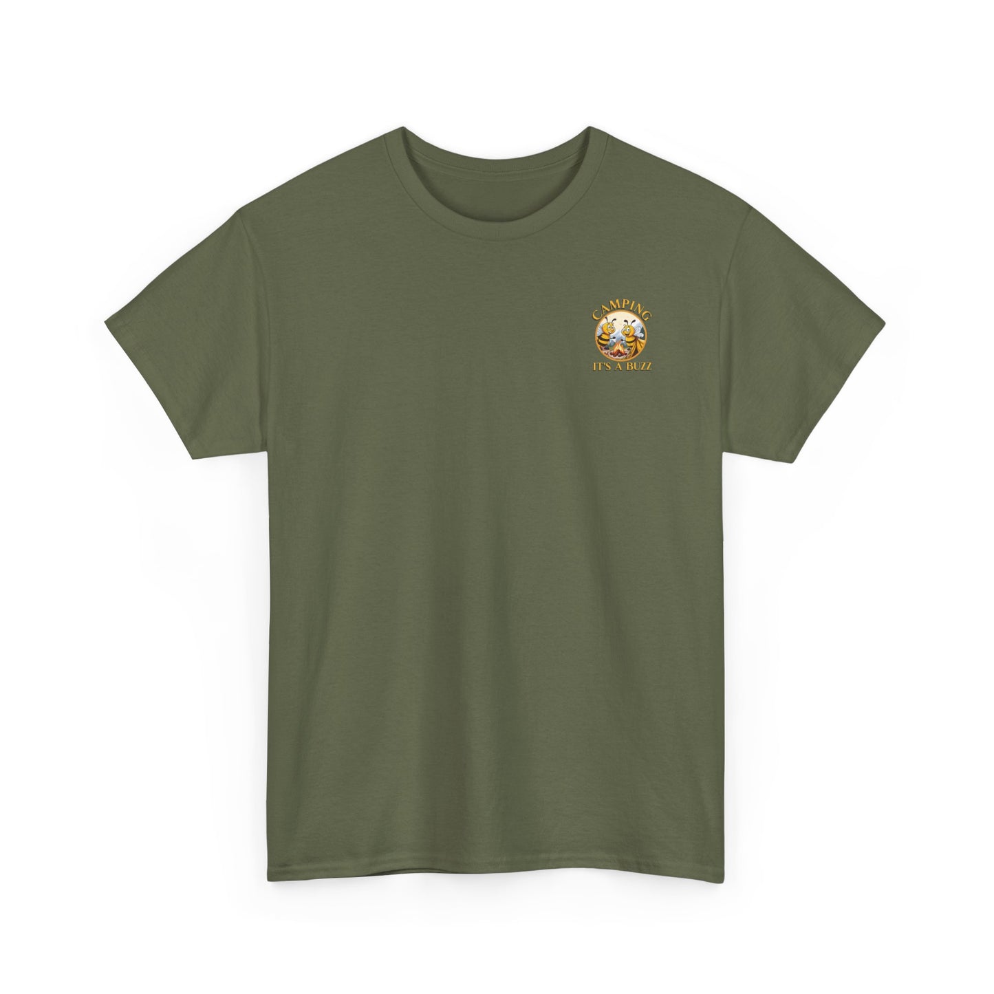 Camping beeasone MF Heavy Cotton T-shirt . Diff sizes and colors available.