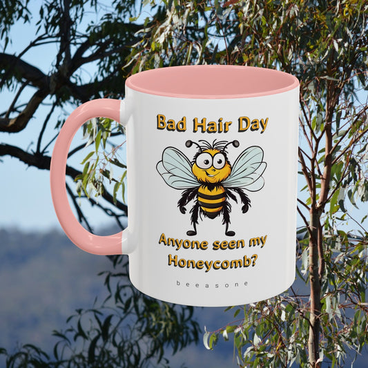 Bad hair day beeasone Hot Chocolate or Coffee Mug 11oz (325mls) or 15oz (443mls)