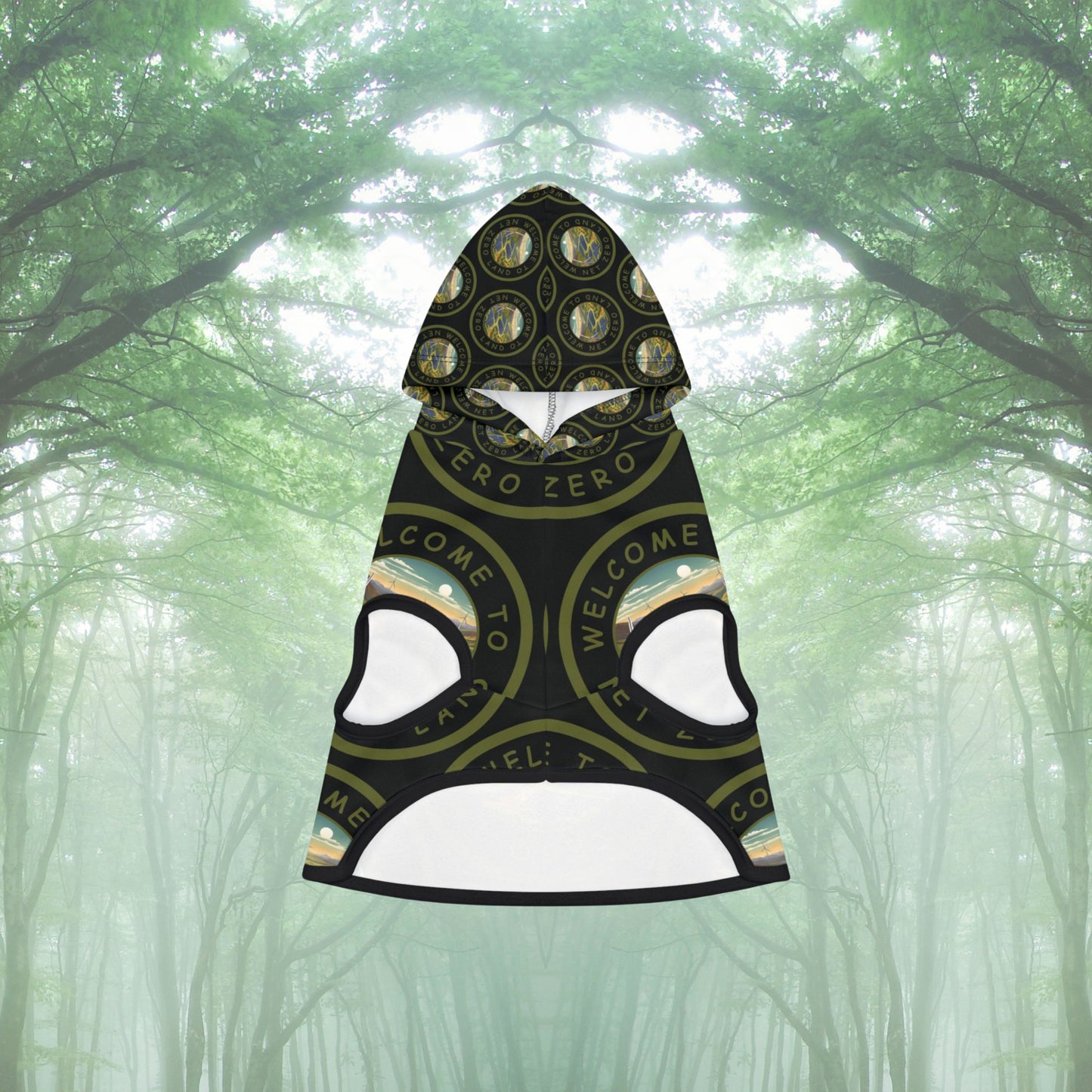 Pet Hoodie - Welcome to Net Zero Land v7