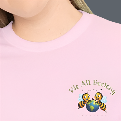 We all beelong beeasone Unisex Heavy Cotton T-shirt available in diff colors and sizes