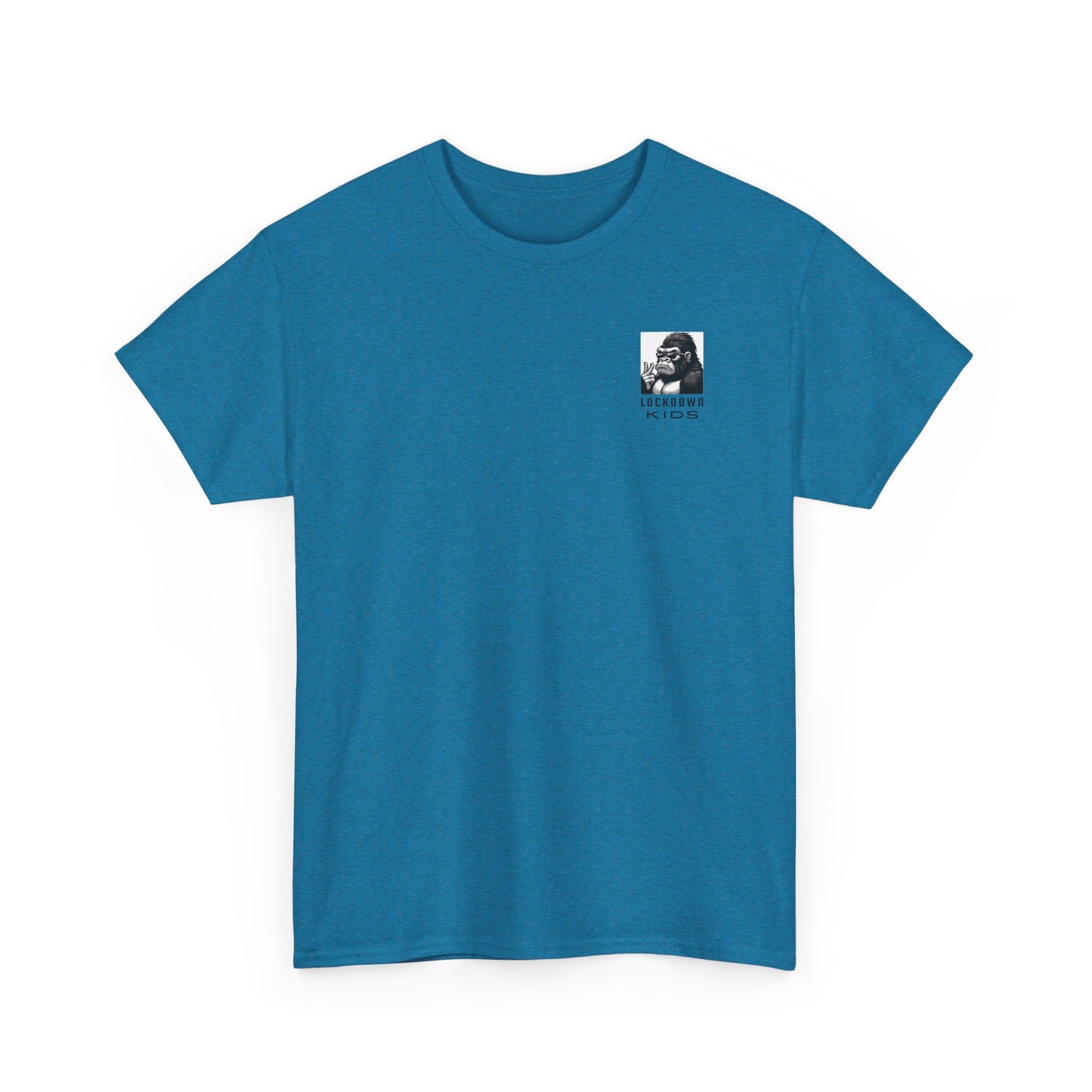 Lockdown Kids Small Gorilla - MF Heavy Cotton available in diff colors and adult sized tshirt