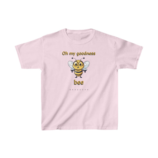 Oh my goodness bee beeasone (Swarm Favorite) Kids tee - Heavy Cotton™ Tee available in 6 colors and diff sizes