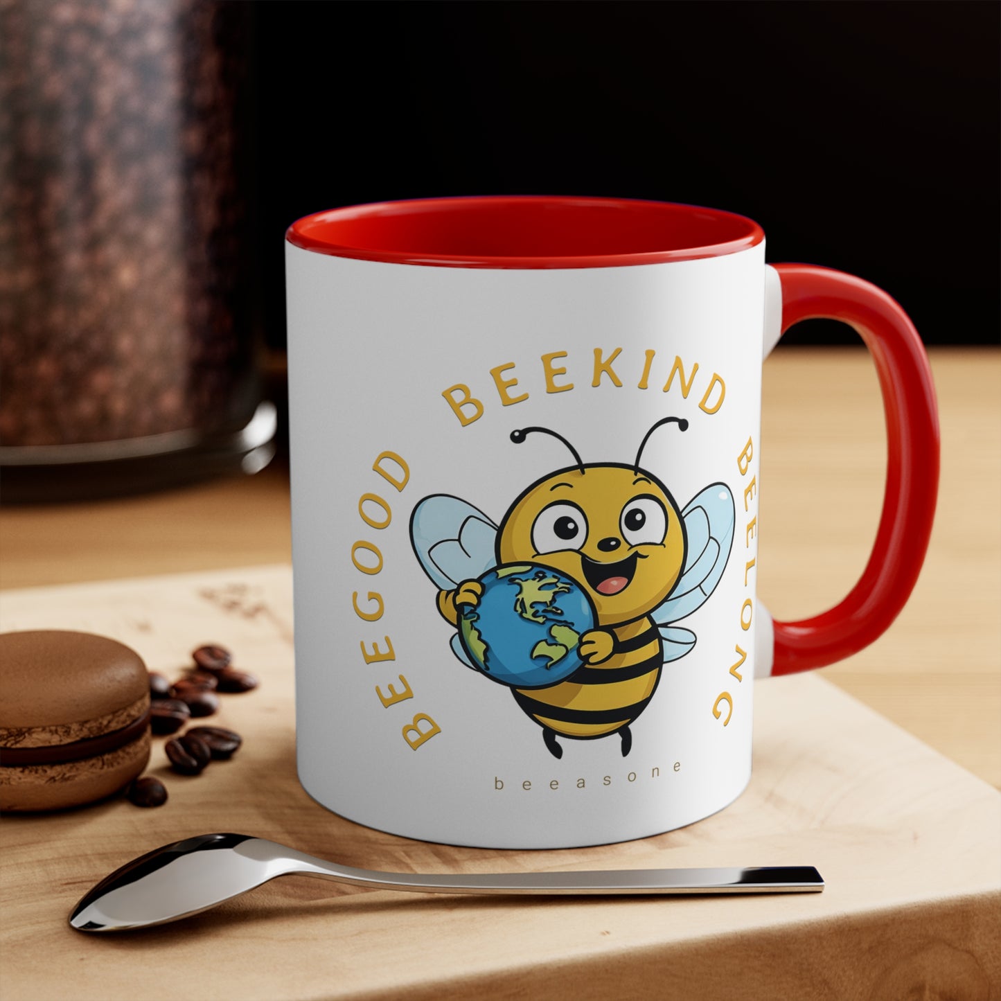 Be kind beeasone coloured Coffee Mug 325ml (Standard 11oz)