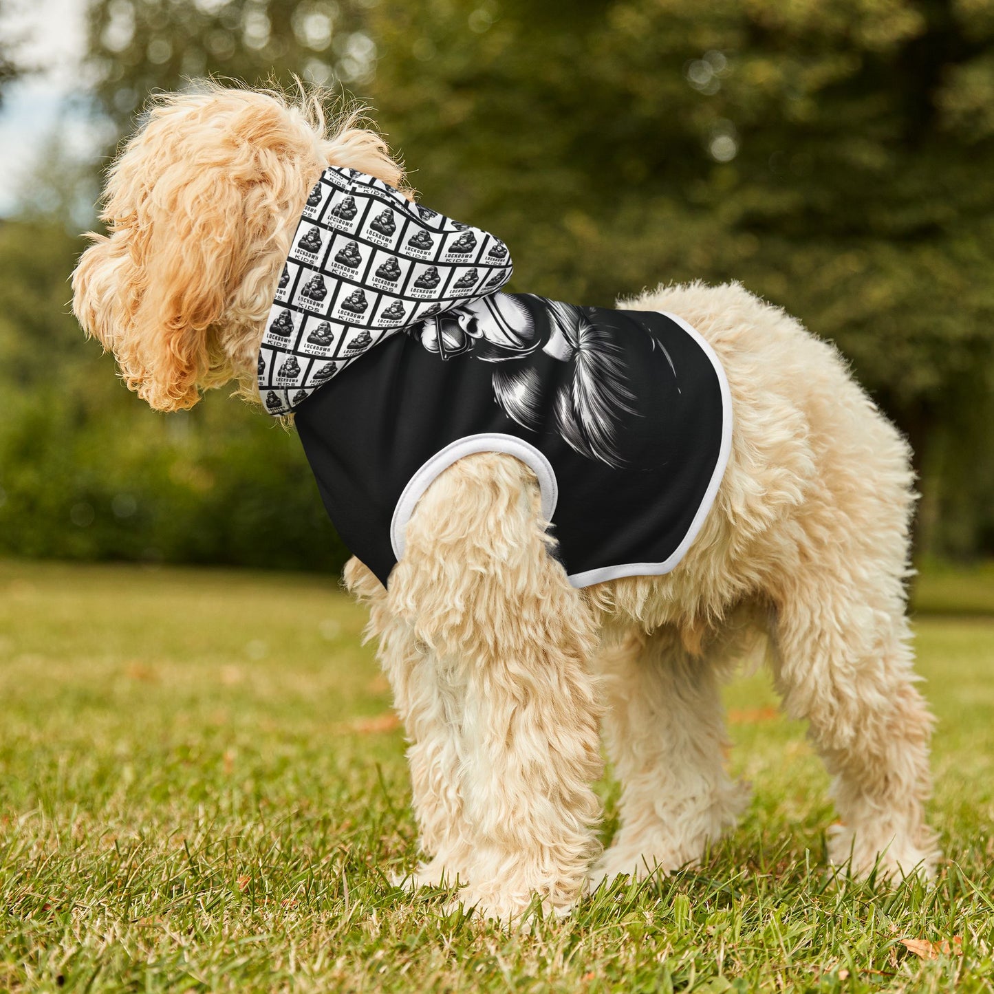 Pet Hoodie - Lockdown Kids - Folded Gorilla