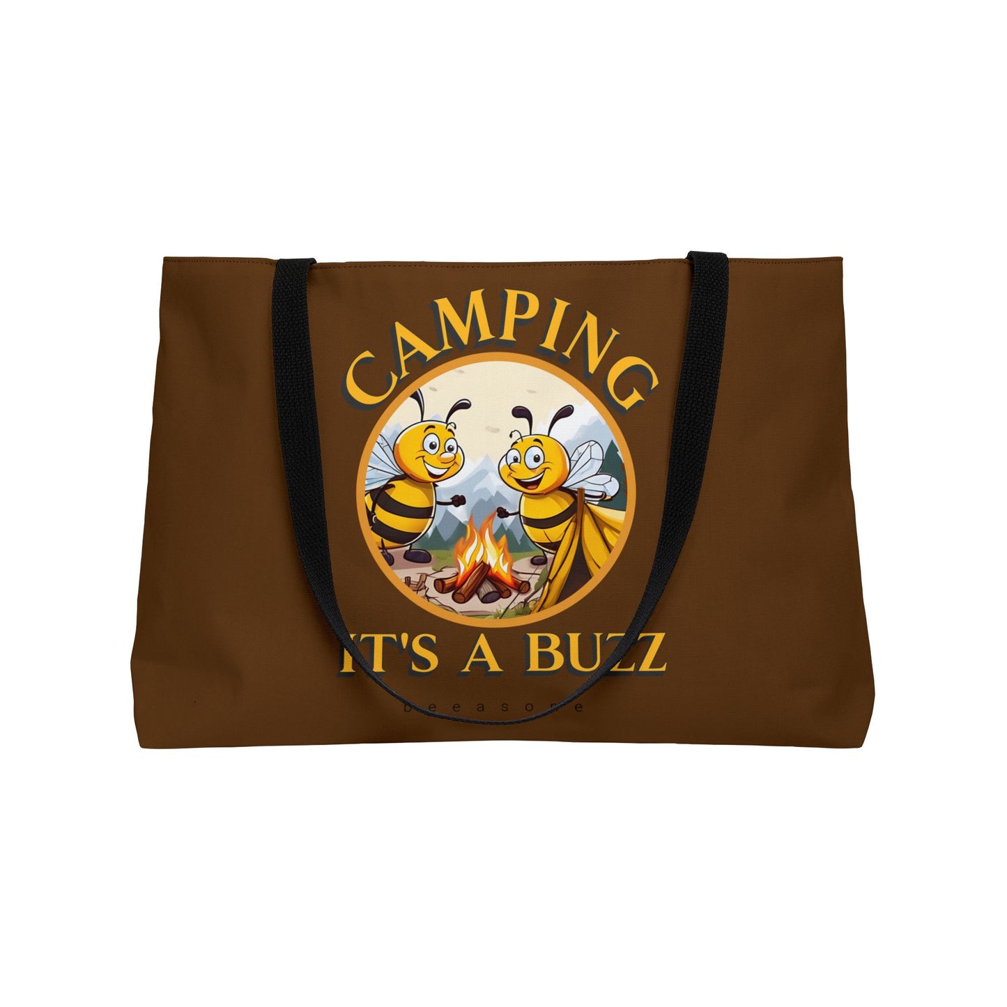 Camping gear beeasone tote bag